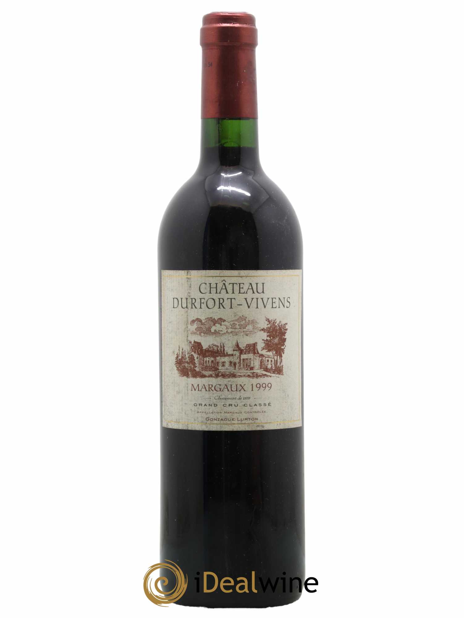 Château Durfort Vivens 2ème Grand Cru Classé 1999 - Lot de 1 bouteille - 0