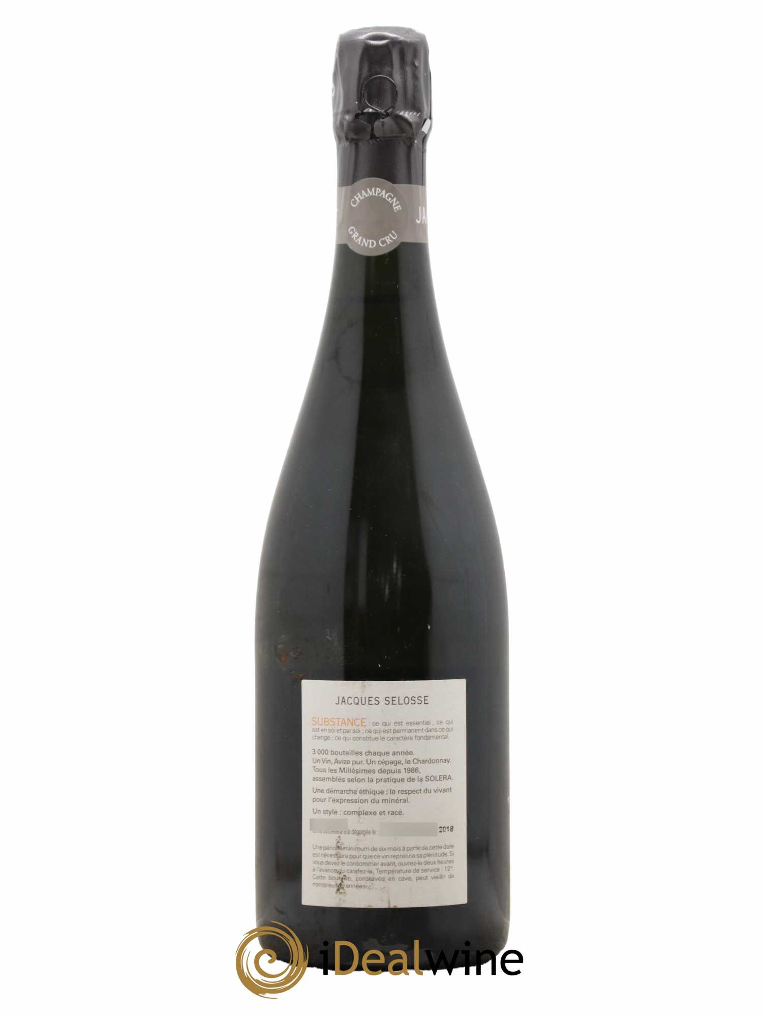 Substance Jacques Selosse - Lot de 1 bouteille - 1