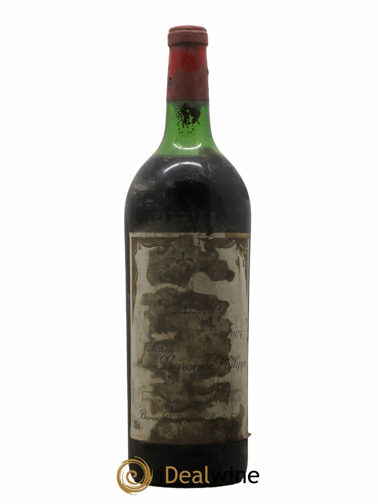 Château d' Armailhac - Mouton Baron(ne) Philippe 5ème Grand Cru Classé 1975 - Lot de 1 magnum - 0
