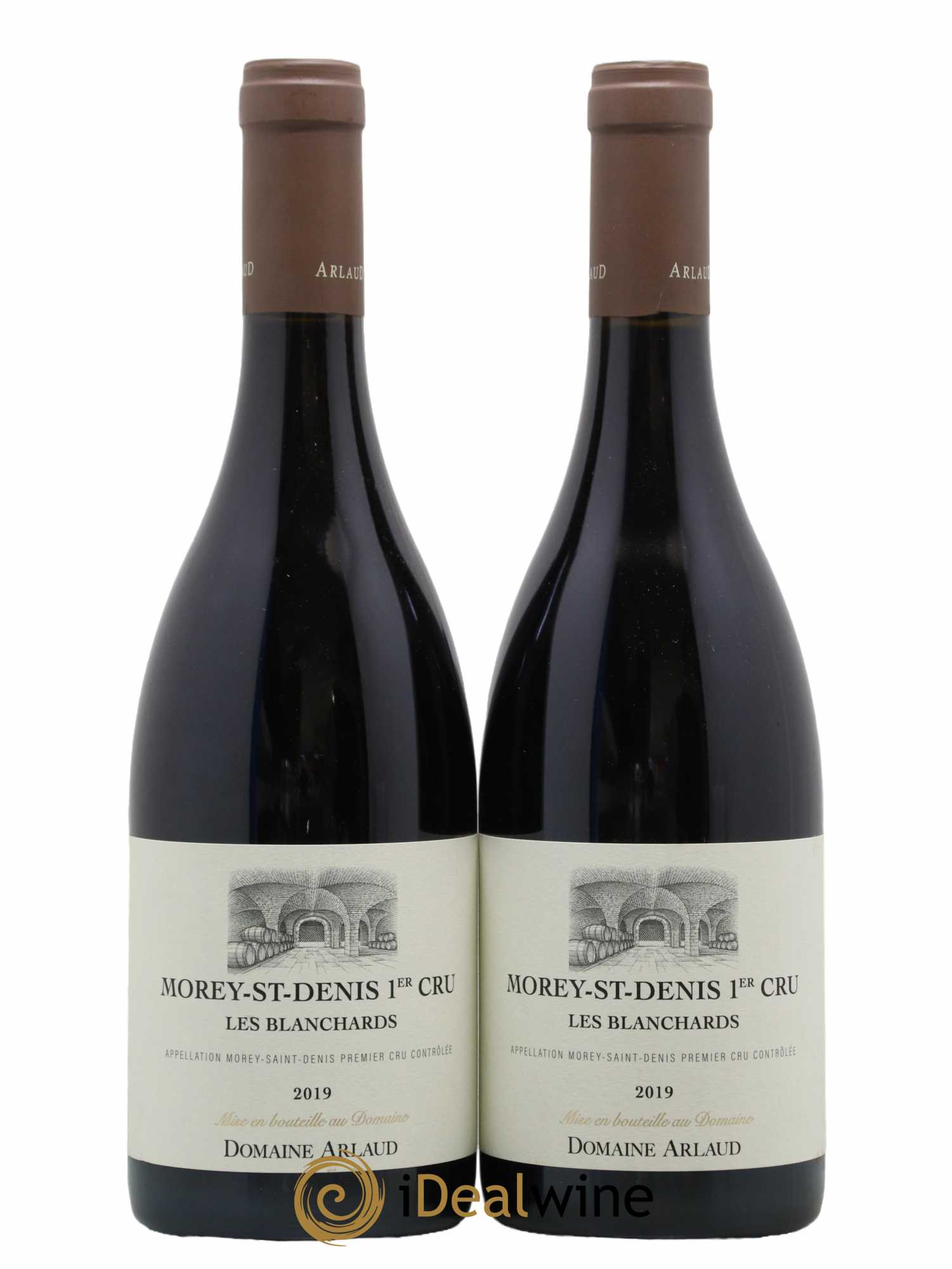 Morey-Saint-Denis 1er Cru Les Blanchards Arlaud 2019 - Lot de 2 bouteilles - 0