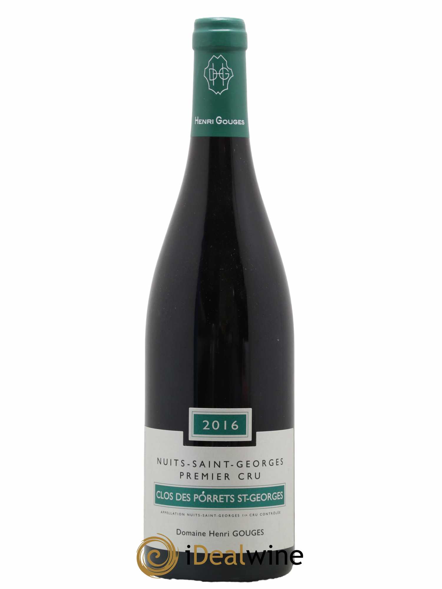 Nuits-Saint-Georges 1er Cru Clos des Porrets St Georges Henri Gouges 2016 - Lot de 1 bouteille - 0