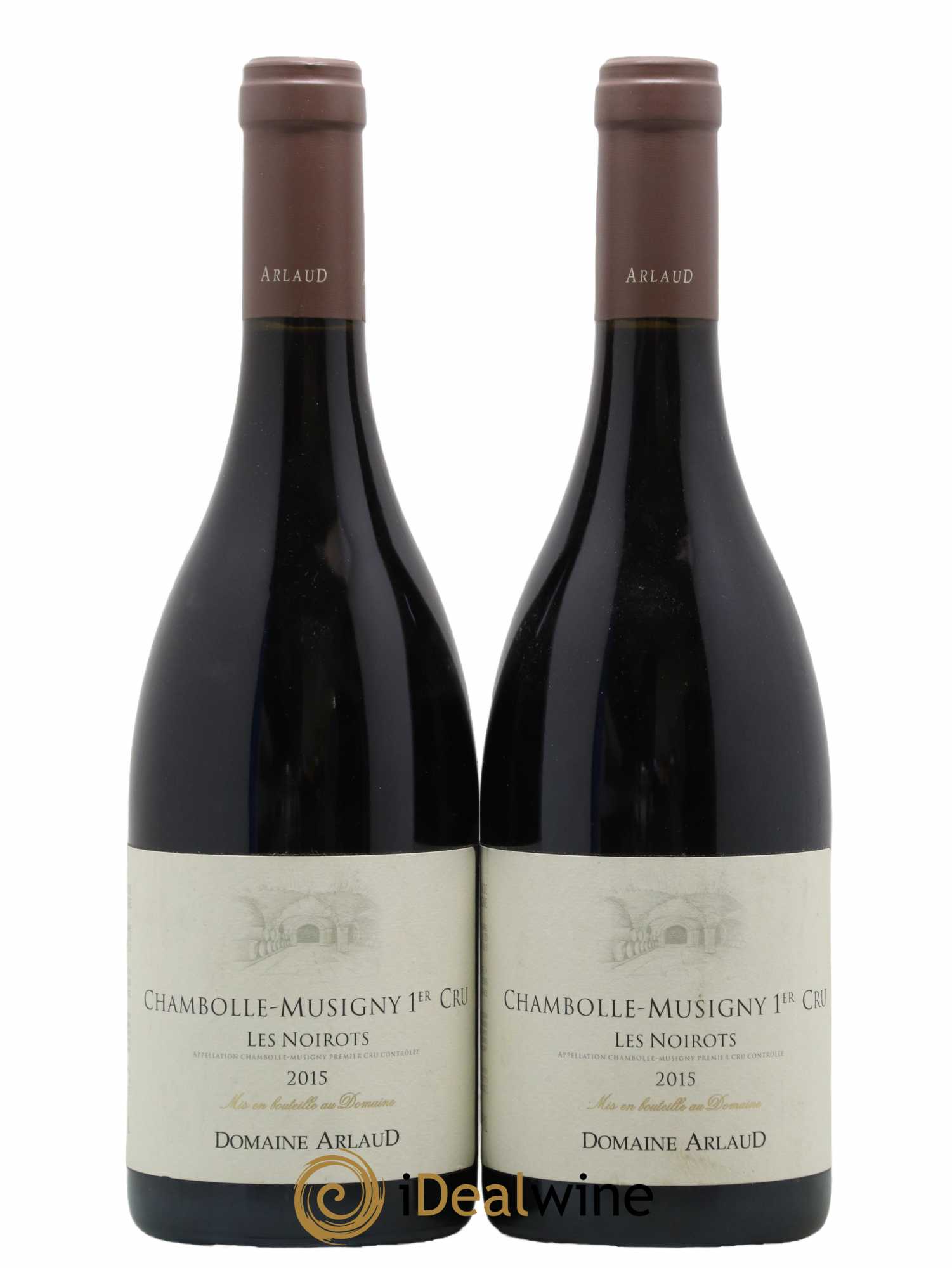 Chambolle-Musigny 1er Cru Les Noirots Arlaud 2015 - Lot de 2 bouteilles - 0