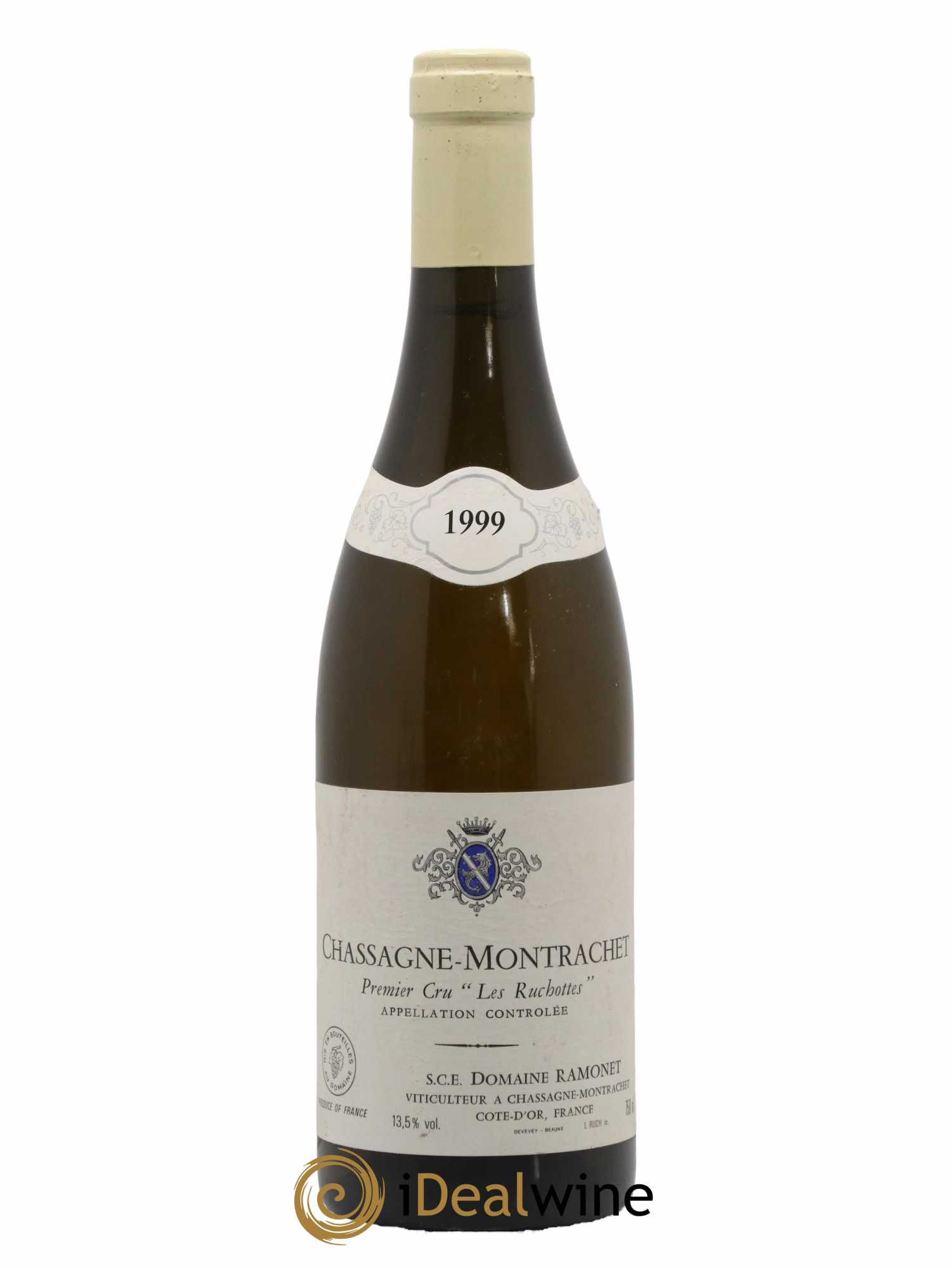Chassagne-Montrachet 1er Cru Les Ruchottes Ramonet (Domaine) 1999 - Posten von 1 Flasche - 0