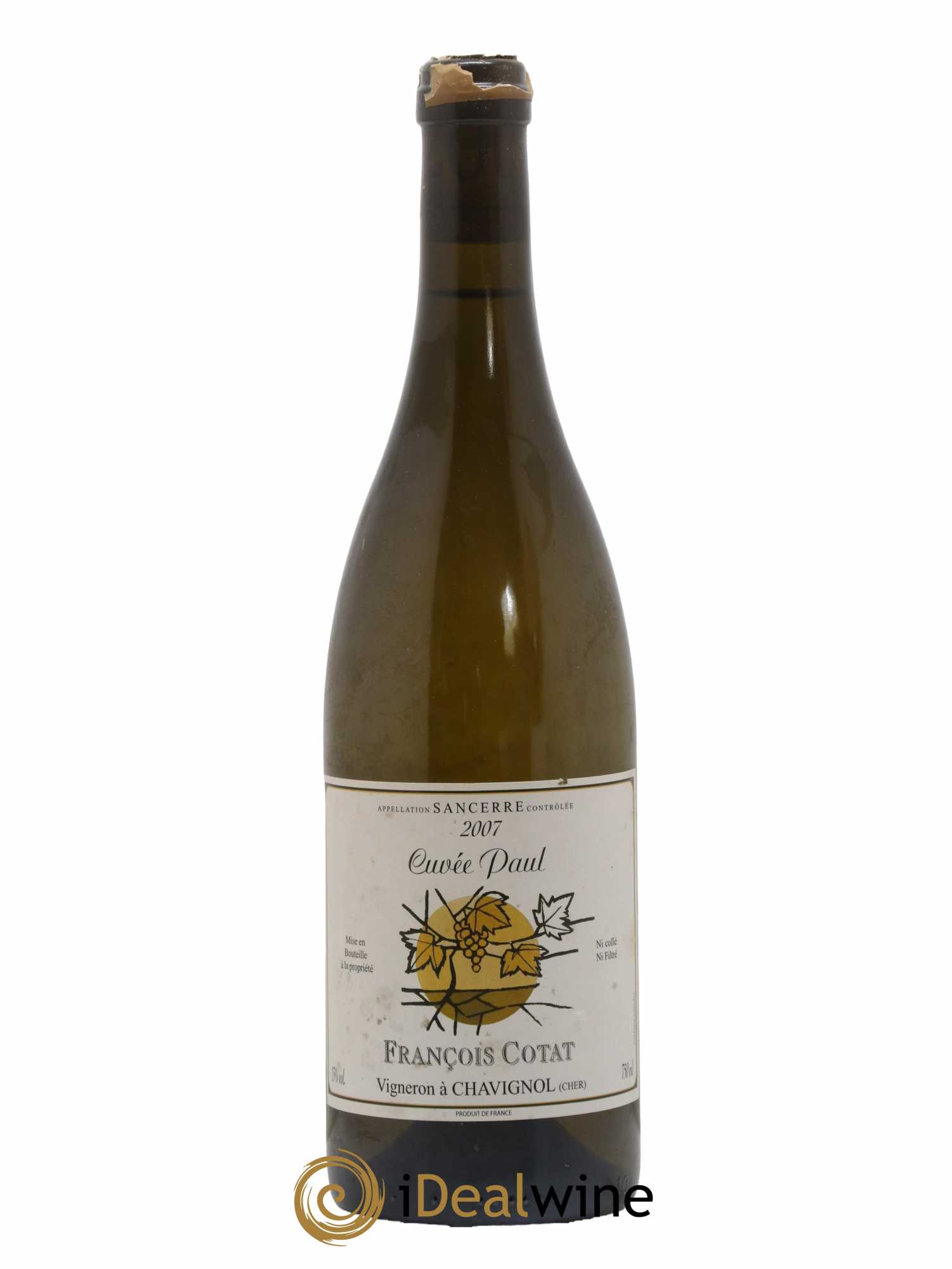 Sancerre Cuvée Paul François Cotat 2007 - Lot de 1 bouteille - 0