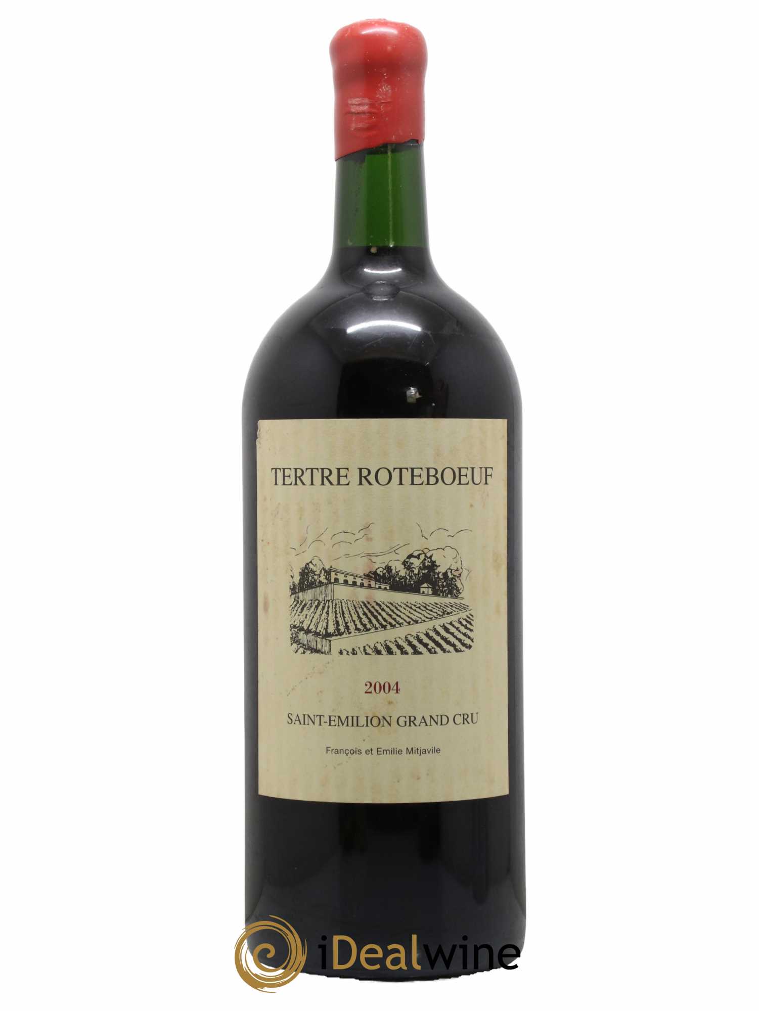 Château Tertre Roteboeuf 2004 - Posten von 1 Doppel-Magnum - 0