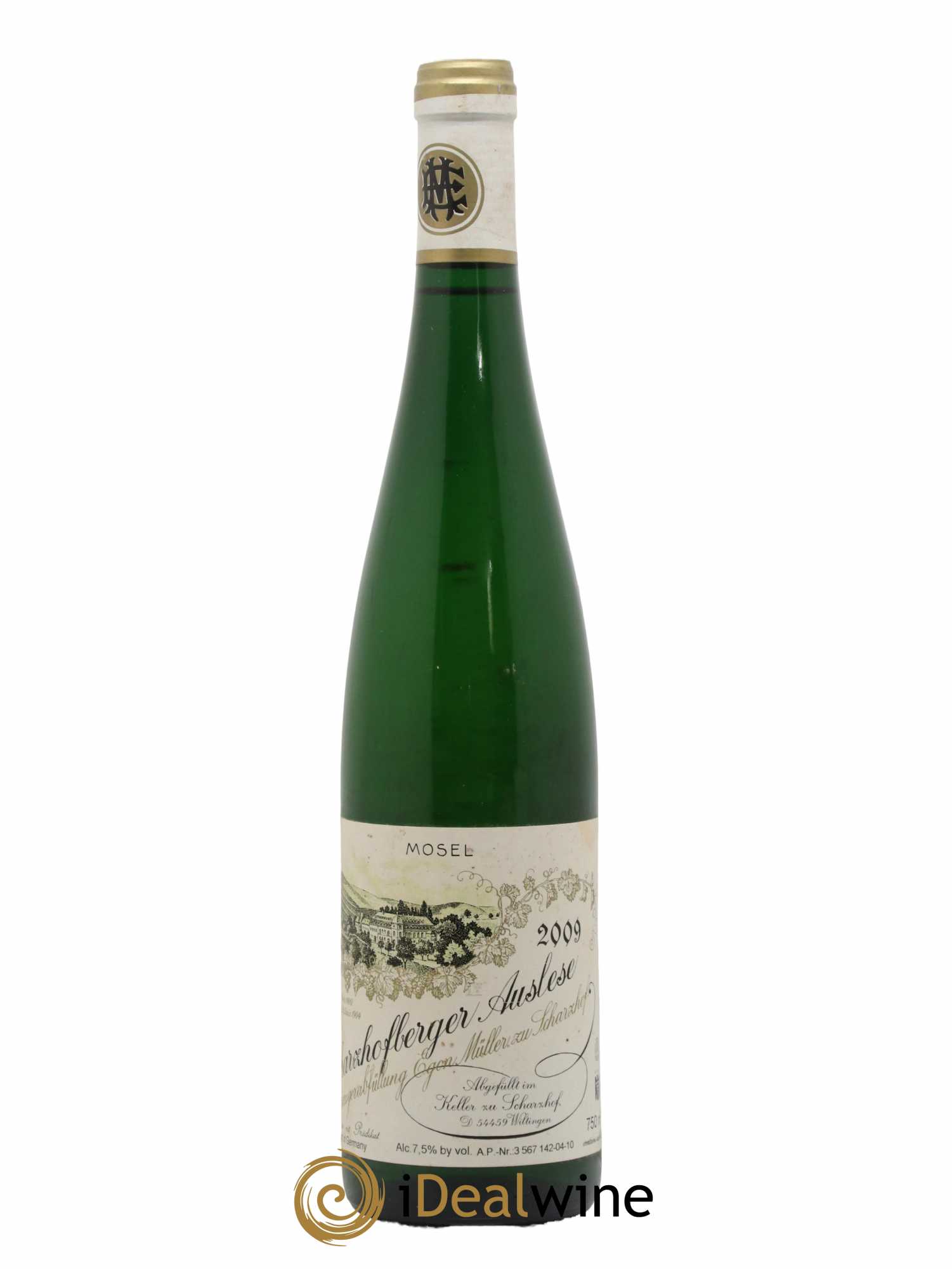 Riesling Scharzhofberger Auslese Egon Muller 2009 - Posten von 1 Flasche - 0