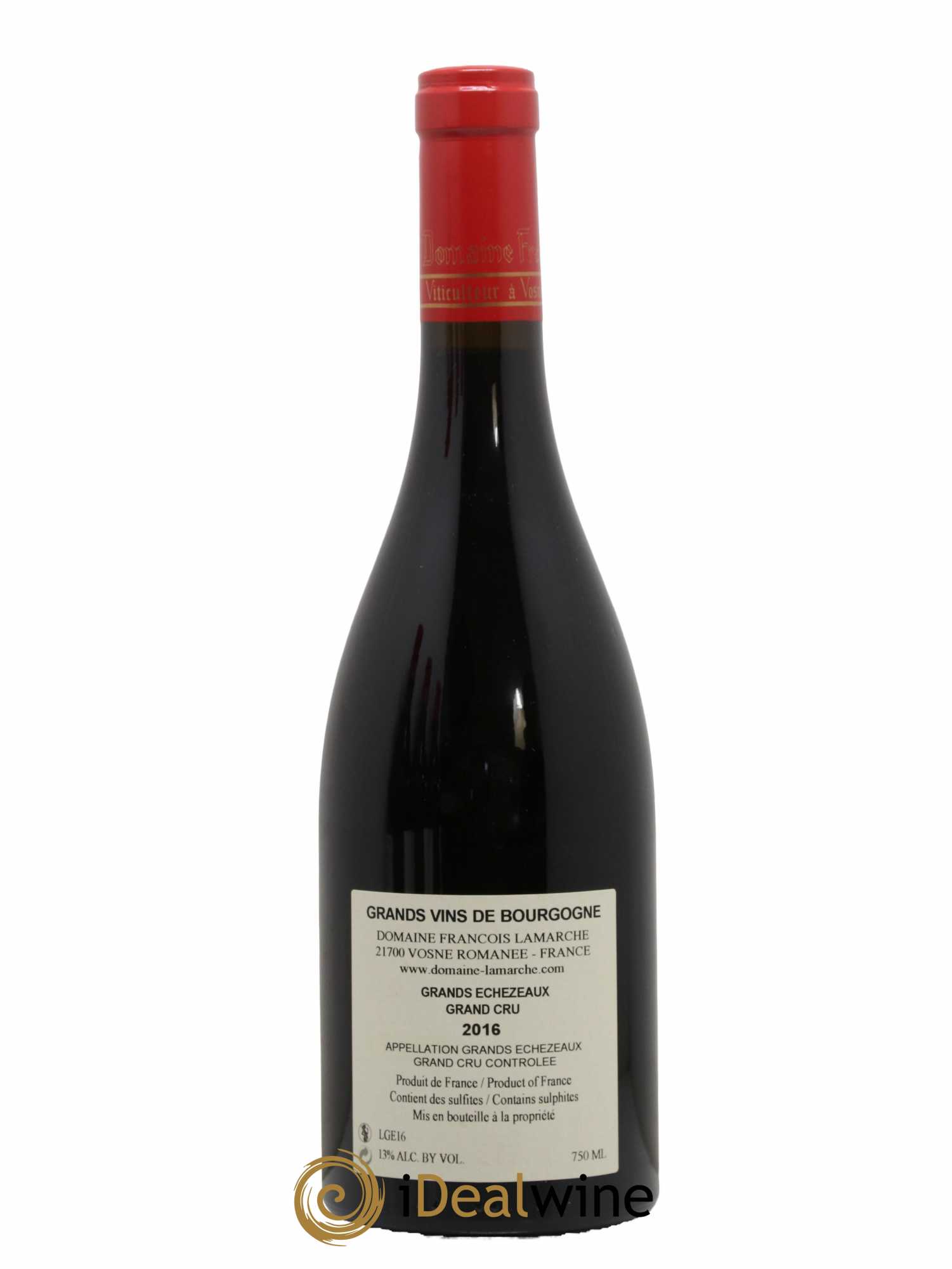 Grands-Echezeaux Grand Cru Lamarche (Domaine) 2016 - Lot de 1 bouteille - 1