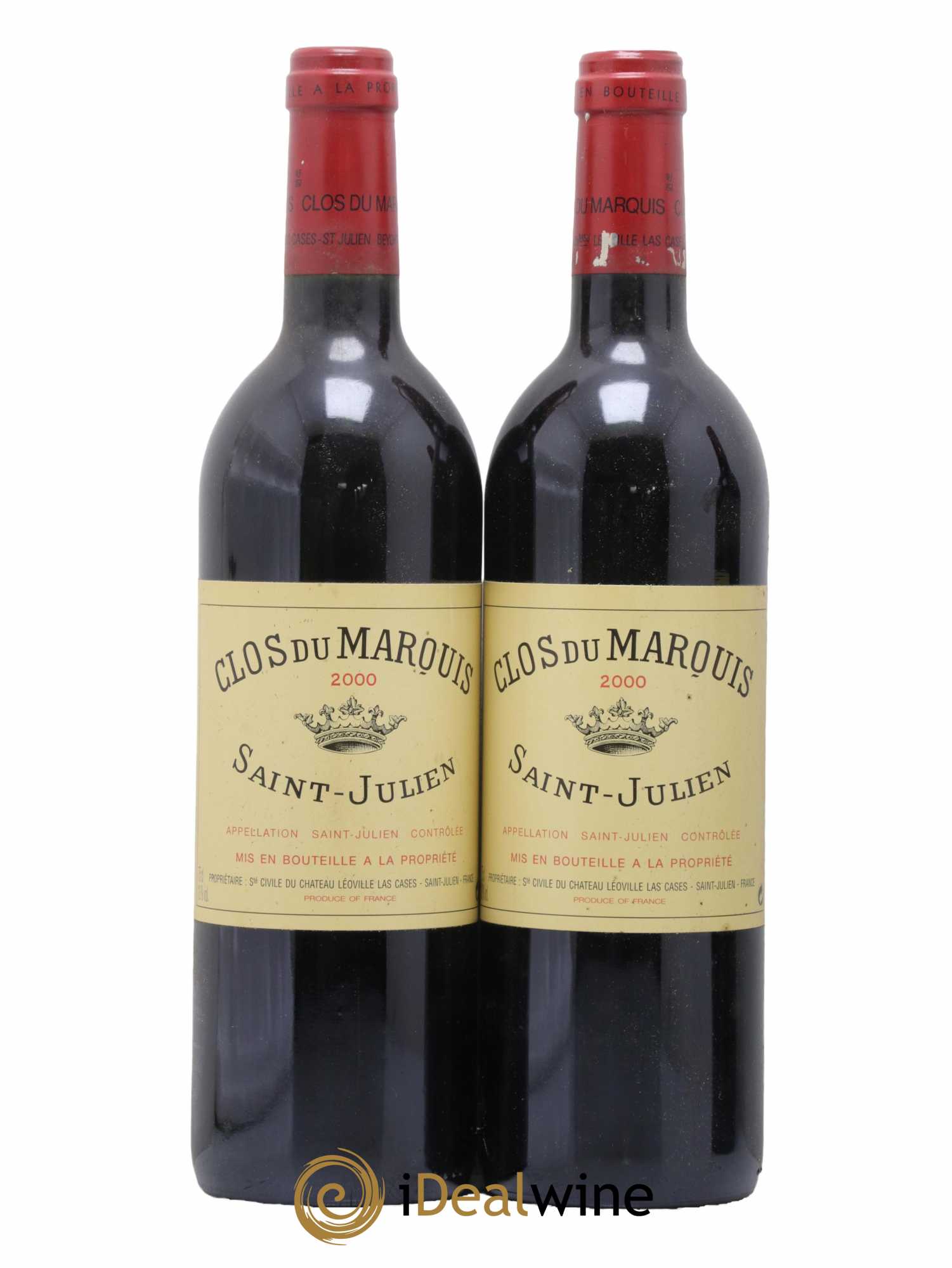 Clos du Marquis 2000 - Lot de 2 bouteilles - 0
