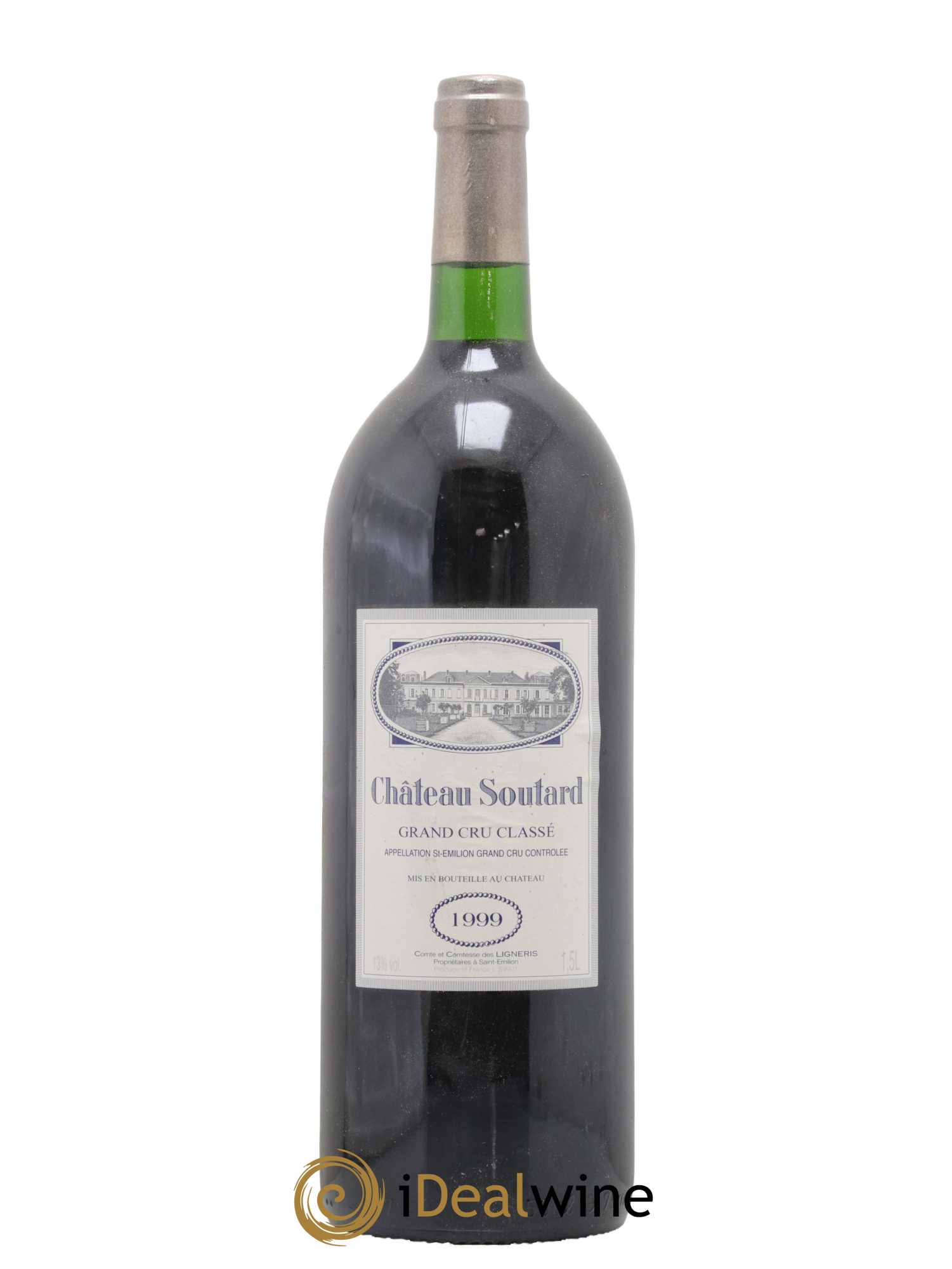 Château Soutard Grand Cru Classé 1999 - Lot de 1 magnum - 0