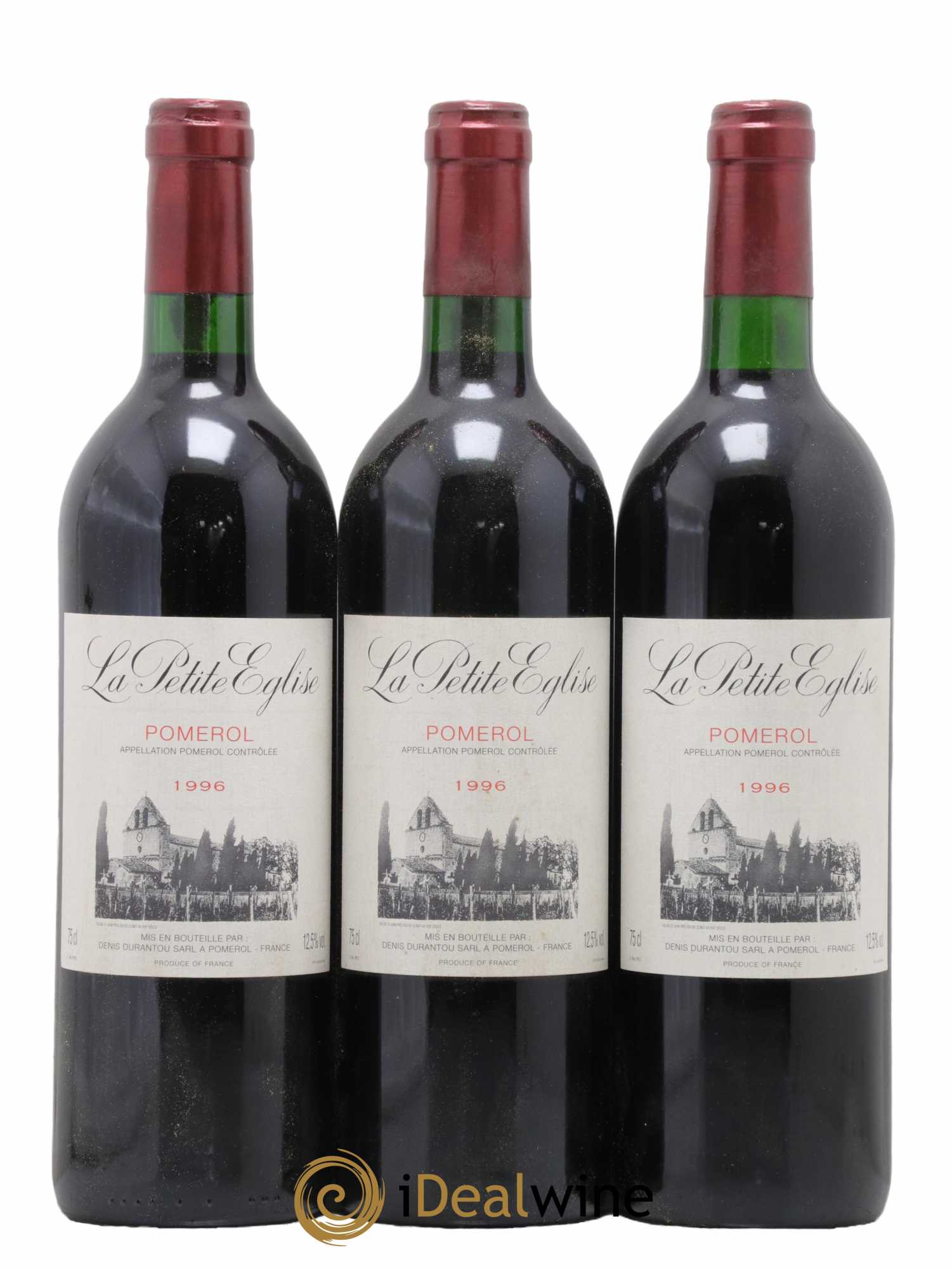 La Petite Eglise 1996 - Lot de 3 bouteilles - 0