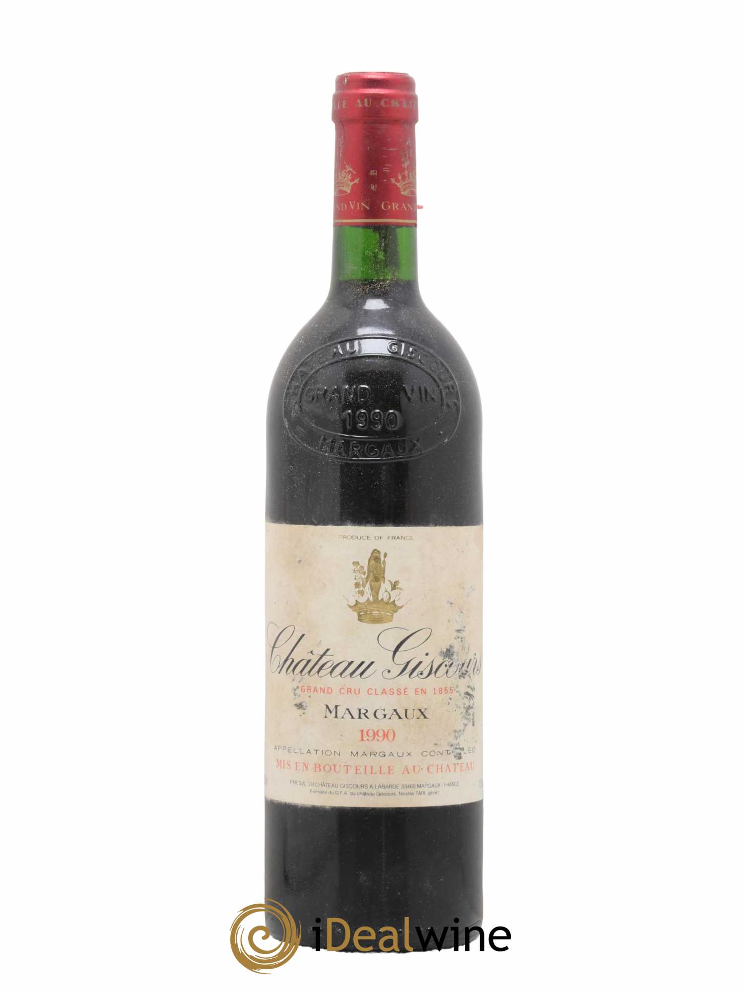 Château Giscours 3ème Grand Cru Classé 1990 - Lot de 1 bouteille - 0