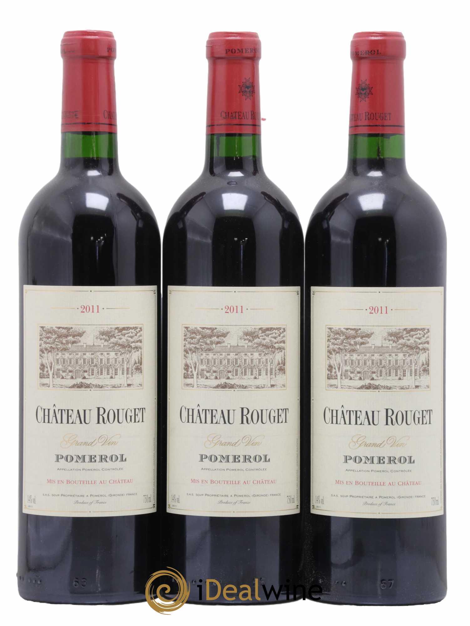 Château Rouget 2011 - Posten von 3 Flaschen - 0