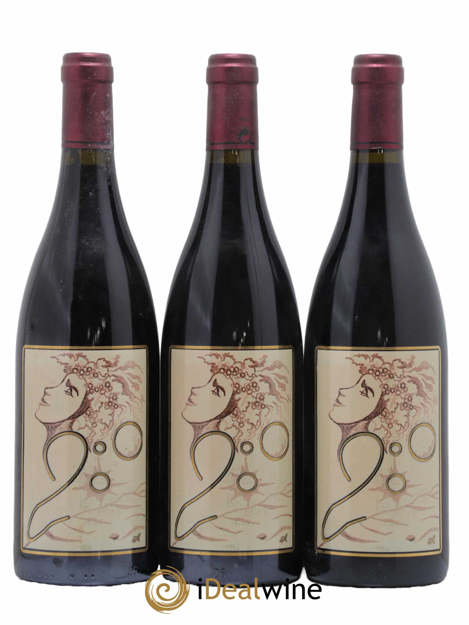 Côte-Rôtie La Péroline Vignobles Levet 2000 - Lot de 3 bouteilles - 0
