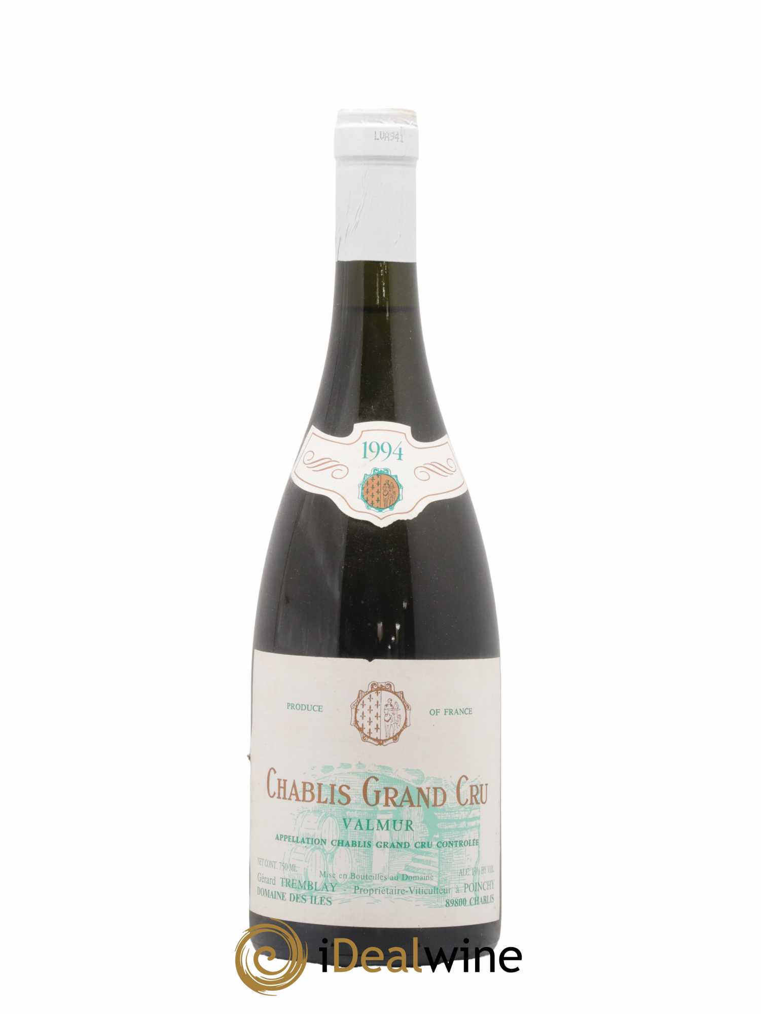 Chablis Grand Cru Valmur Gerard Tremblay 1994 - Lot de 1 bouteille - 0