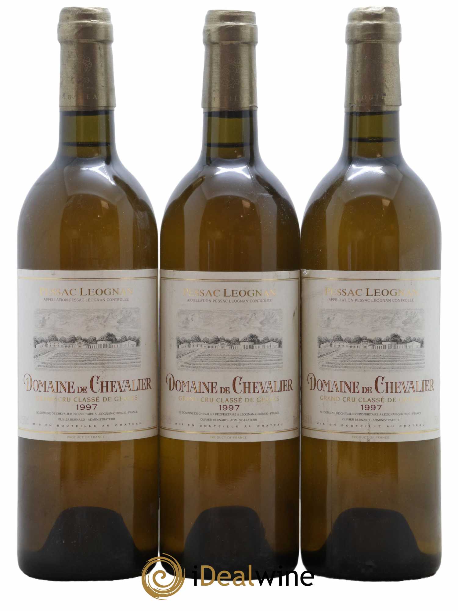 Domaine de Chevalier Cru Classé de Graves 1997 - Lot de 3 bouteilles - 0