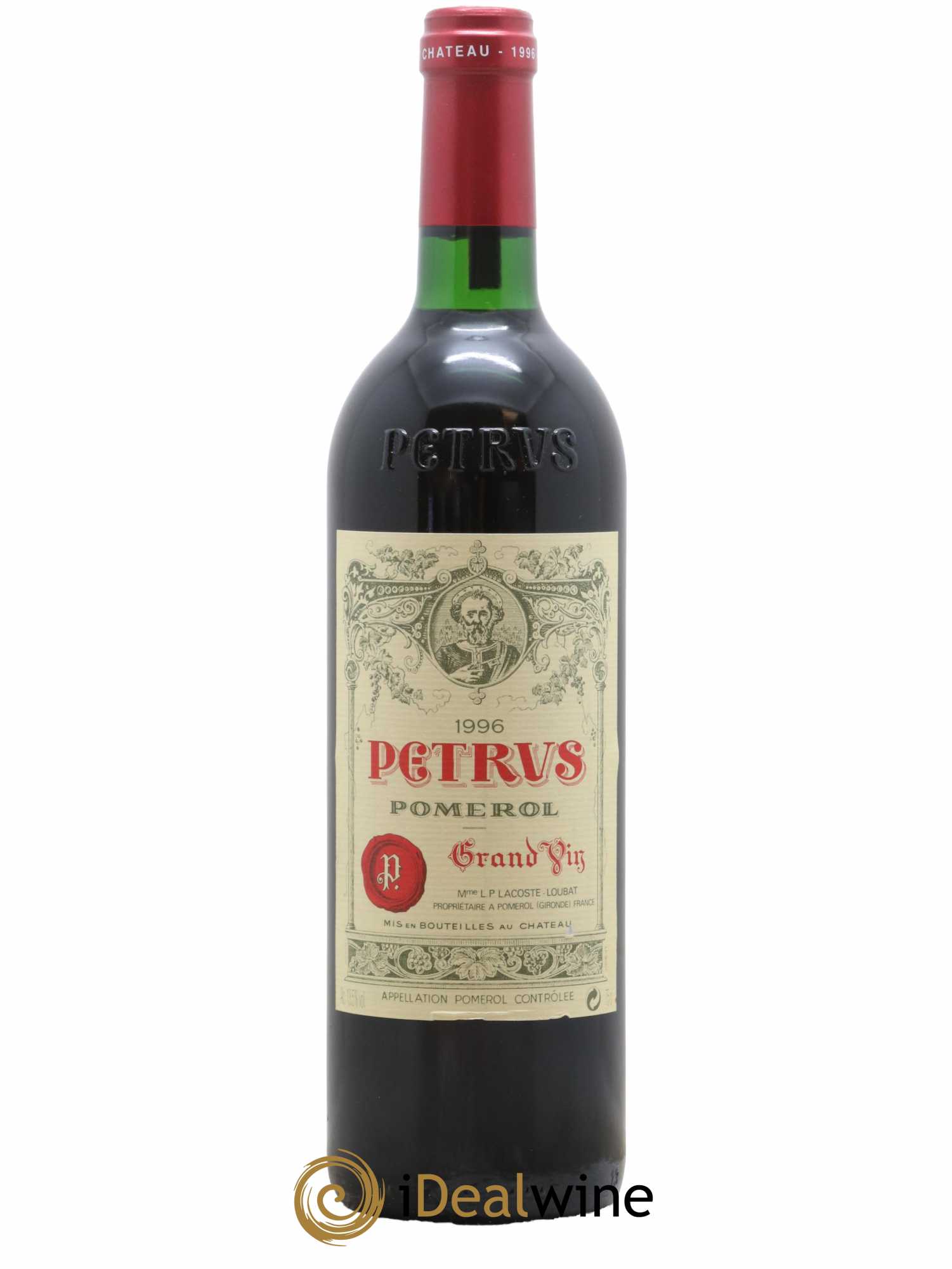 Petrus 1996 - Lot de 1 bouteille - 0