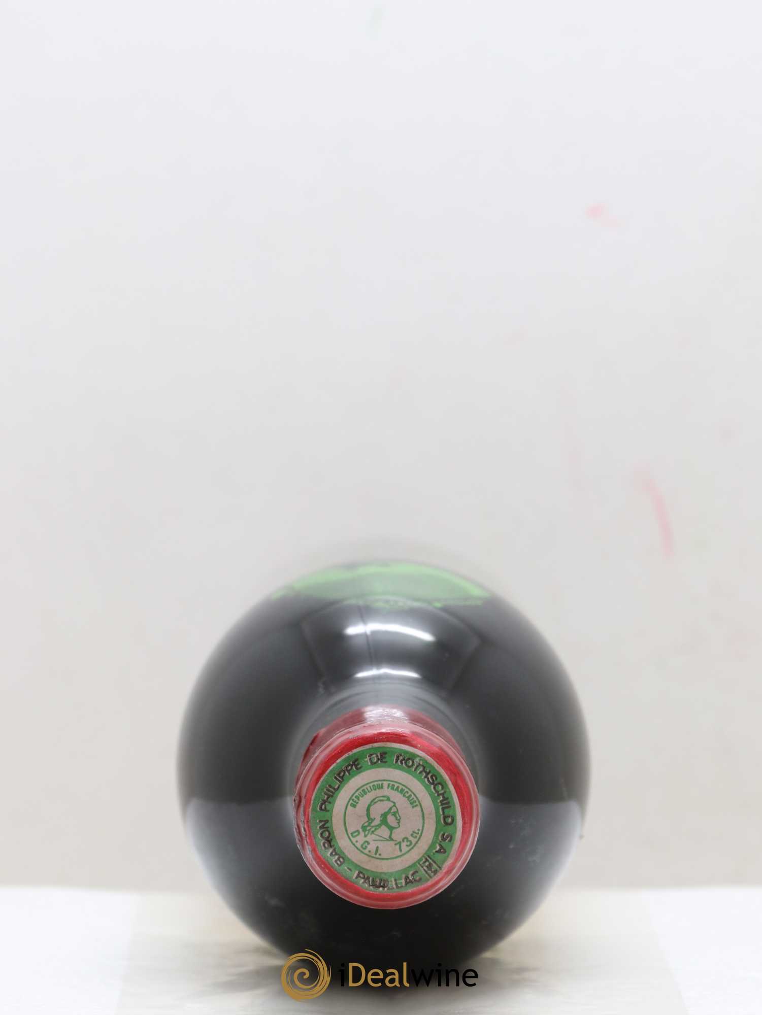 Château Mouton Rothschild 1er Grand Cru Classé 1971 - Lot de 1 bouteille - 1