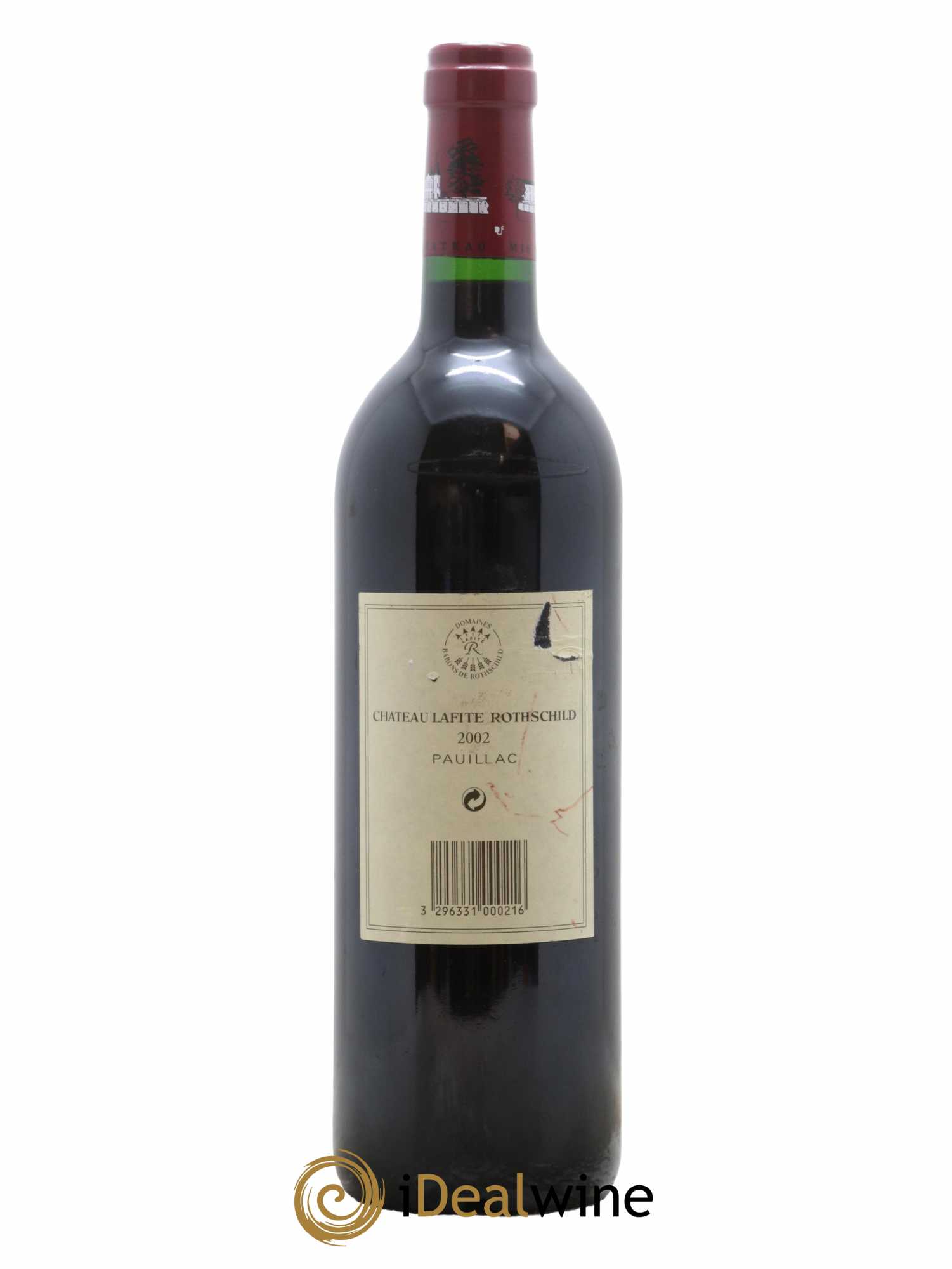 Château Lafite Rothschild 1er Grand Cru Classé 2002 - Lot de 1 bouteille - 1