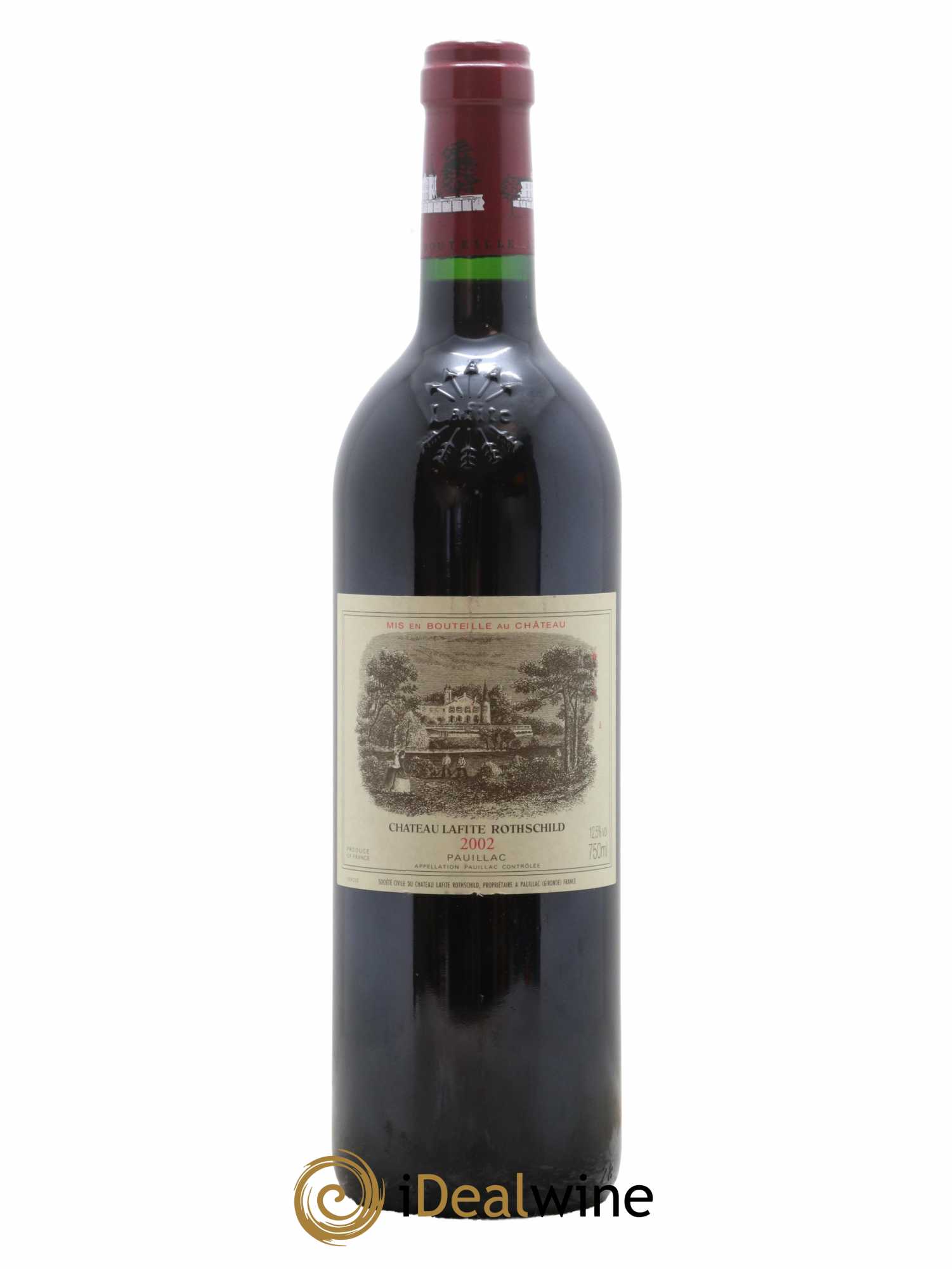 Château Lafite Rothschild 1er Grand Cru Classé 2002 - Lot de 1 bouteille - 0