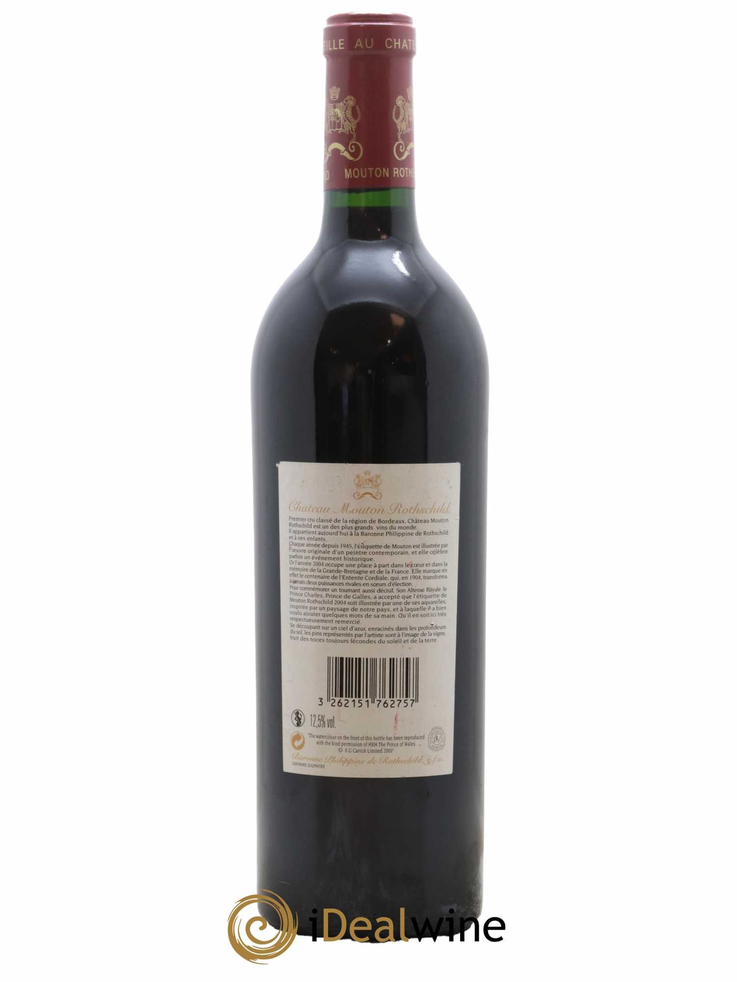 Château Mouton Rothschild 1er Grand Cru Classé 2004 - Posten von 1 Flasche - 1