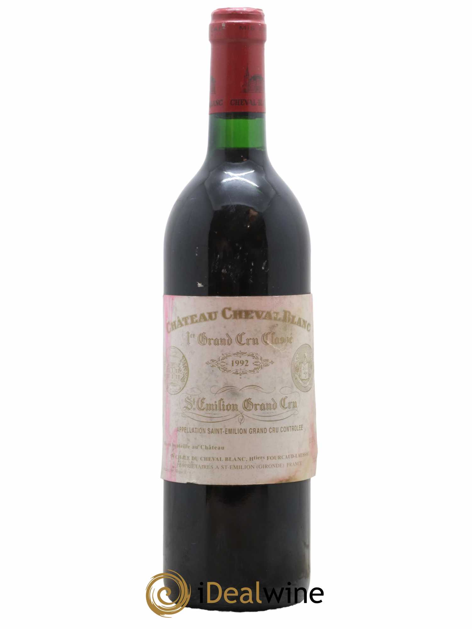 Château Cheval Blanc 1er Grand Cru Classé A 1992 - Lot de 1 bouteille - 0