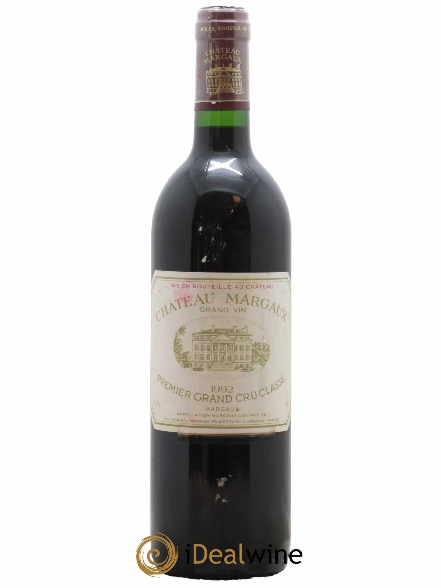 Château Margaux 1er Grand Cru Classé 1992 - Lot de 1 bouteille - 0