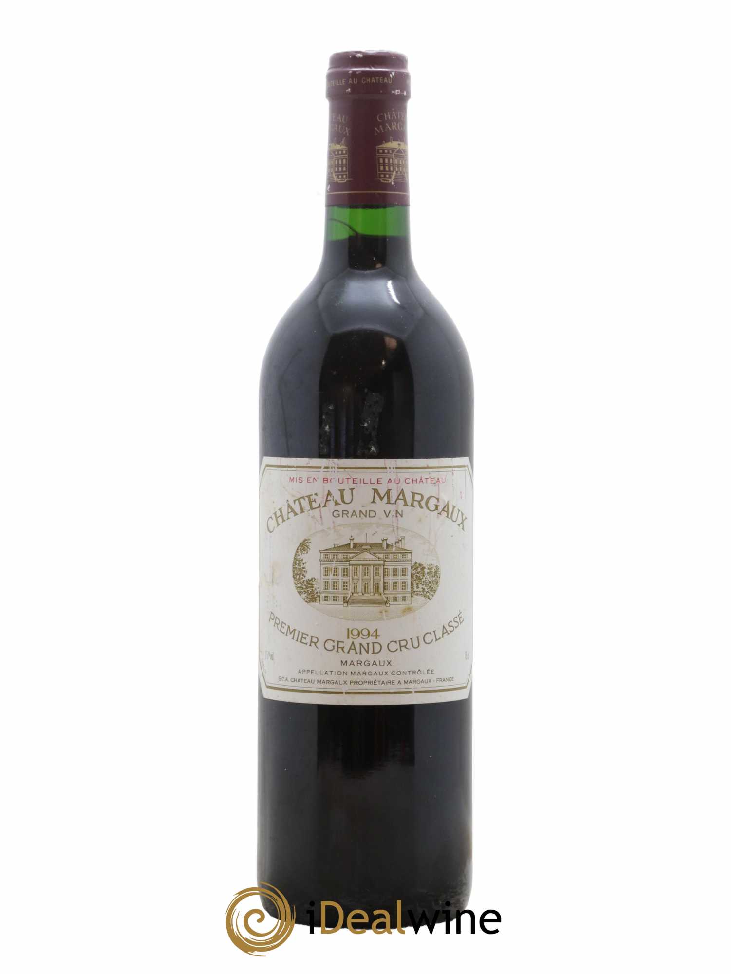 Château Margaux 1er Grand Cru Classé 1994 - Lot de 1 bouteille - 0