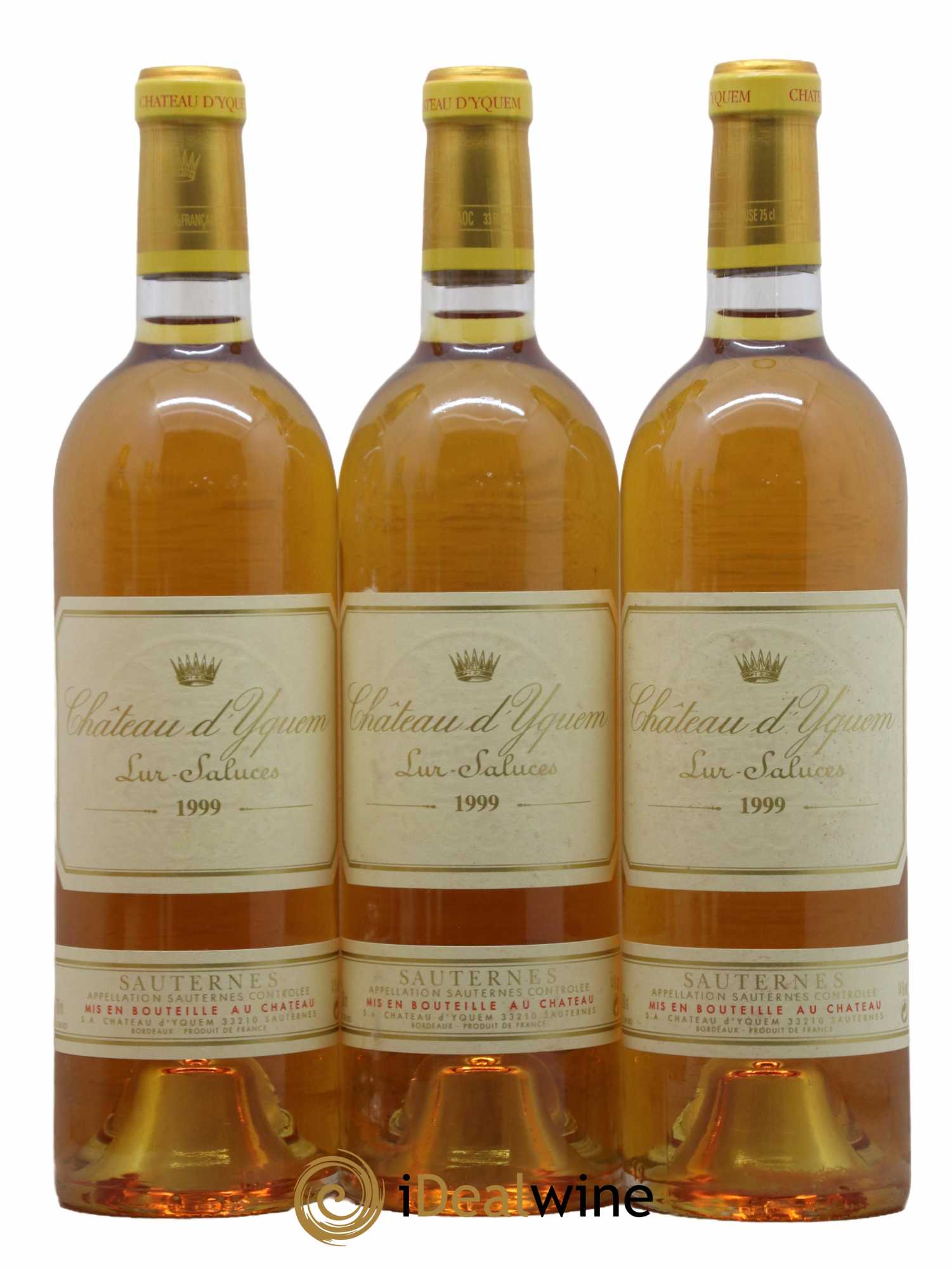 Château d' Yquem 1er Cru Classé Supérieur 1999 - Lotto di 6 bottiglie - 1