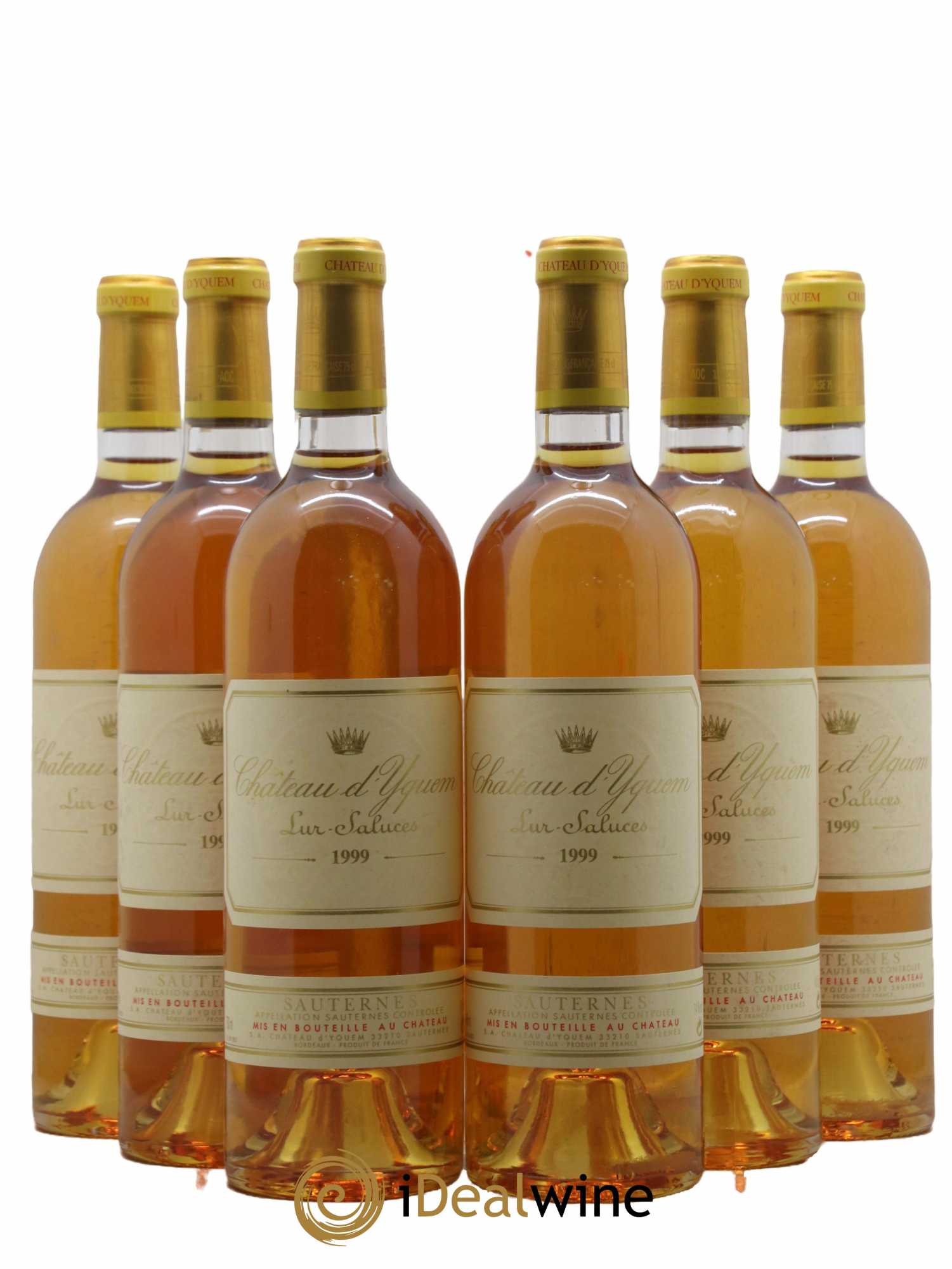 Château d' Yquem 1er Cru Classé Supérieur 1999 - Lotto di 6 bottiglie - 0