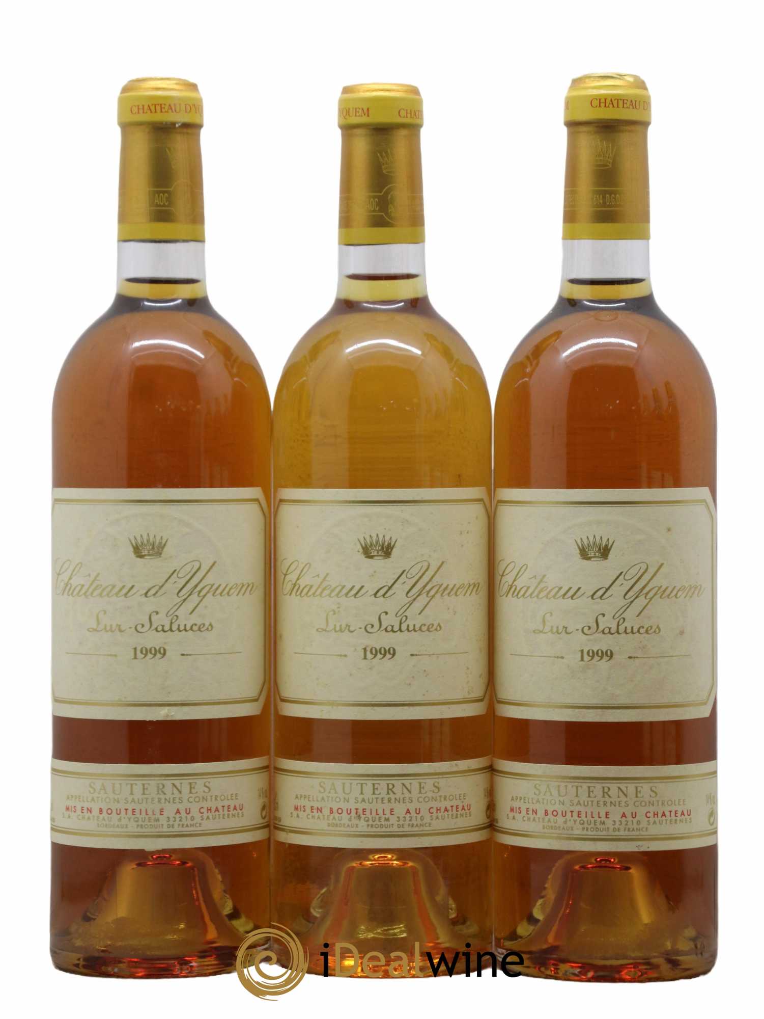 Château d' Yquem 1er Cru Classé Supérieur 1999 - Lotto di 6 bottiglie - 1