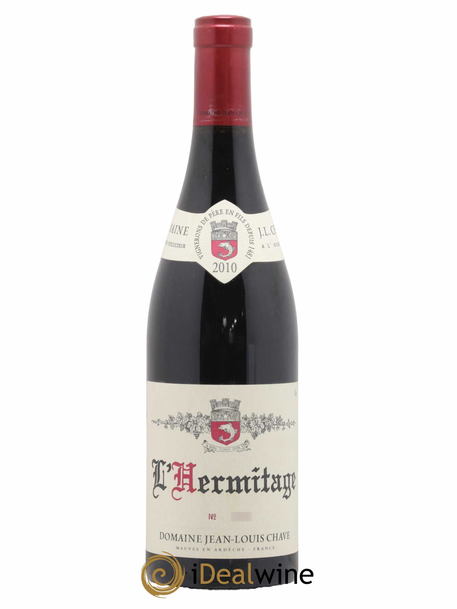 Hermitage Jean-Louis Chave 2010 - Lot de 1 bouteille - 0