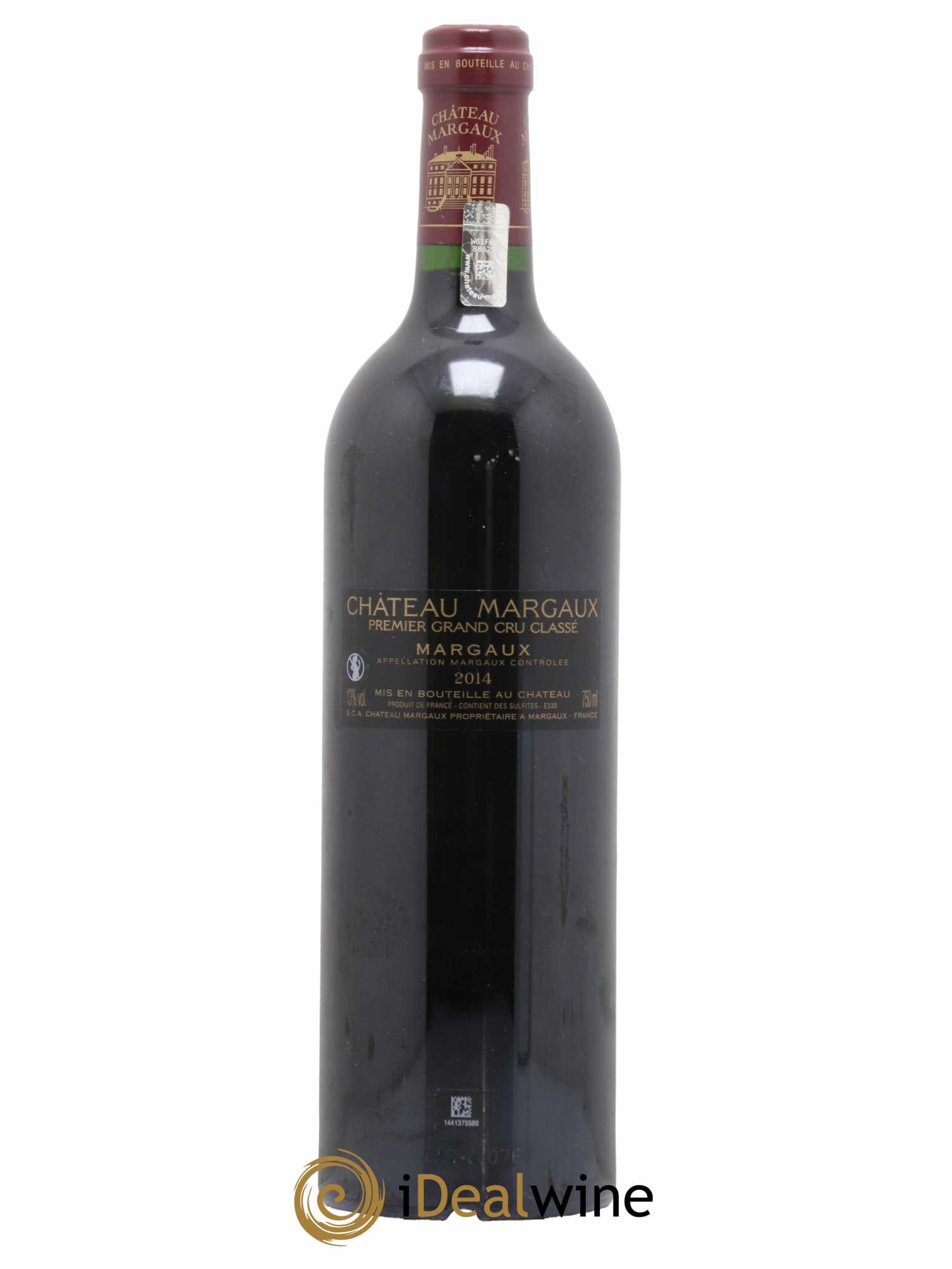 Château Margaux 1er Grand Cru Classé 2014 - Lot de 1 bouteille - 1