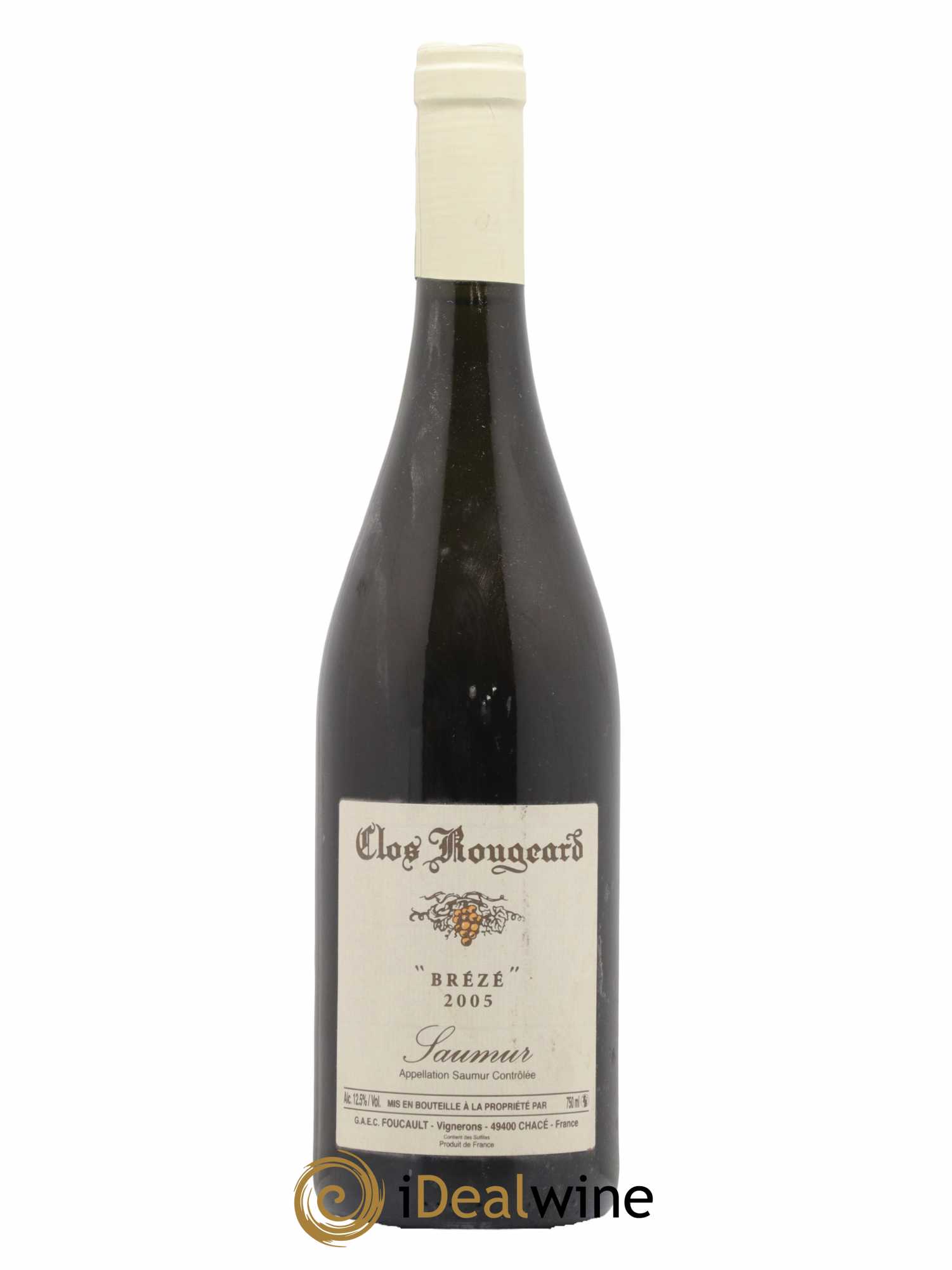 Saumur Brézé Clos Rougeard 2005 - Lot de 1 bouteille - 0