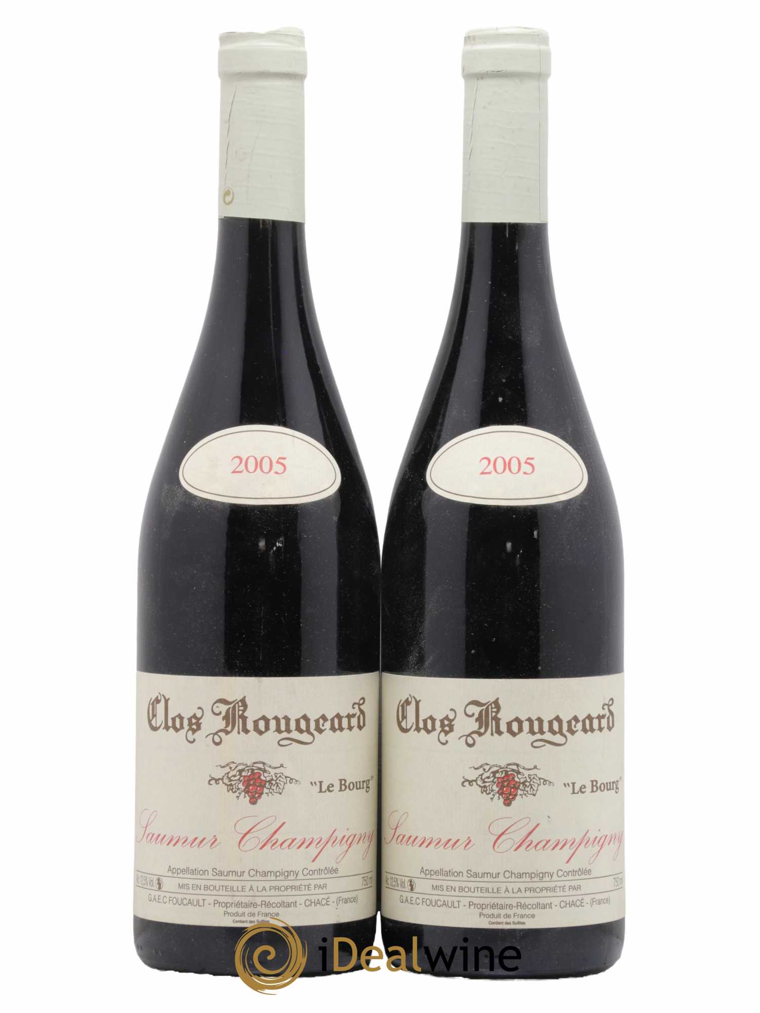Saumur-Champigny Le Bourg Clos Rougeard 2005 - Lot de 2 bouteilles - 0