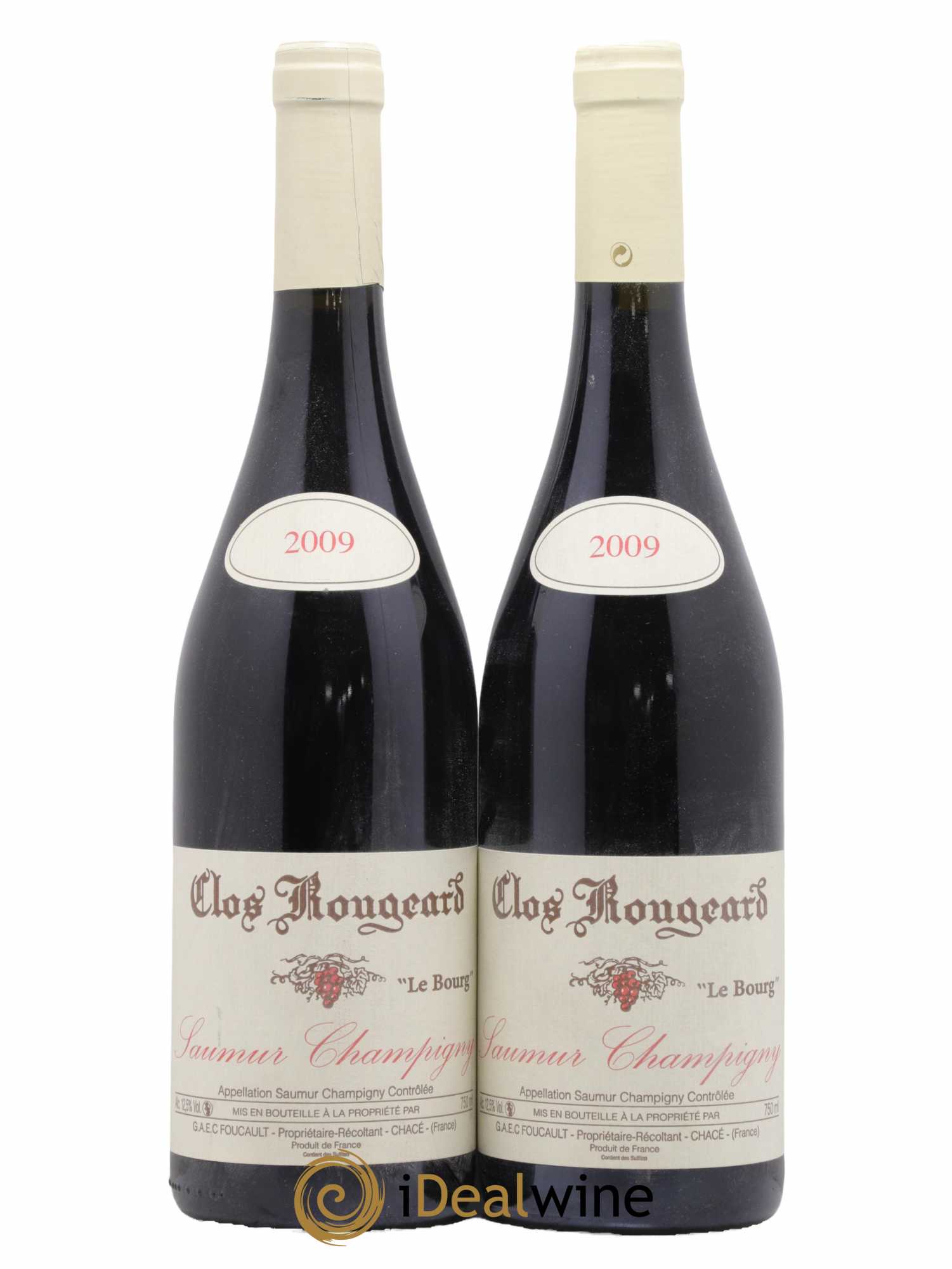 Saumur-Champigny Le Bourg Clos Rougeard 2009 - Lot de 2 bouteilles - 0