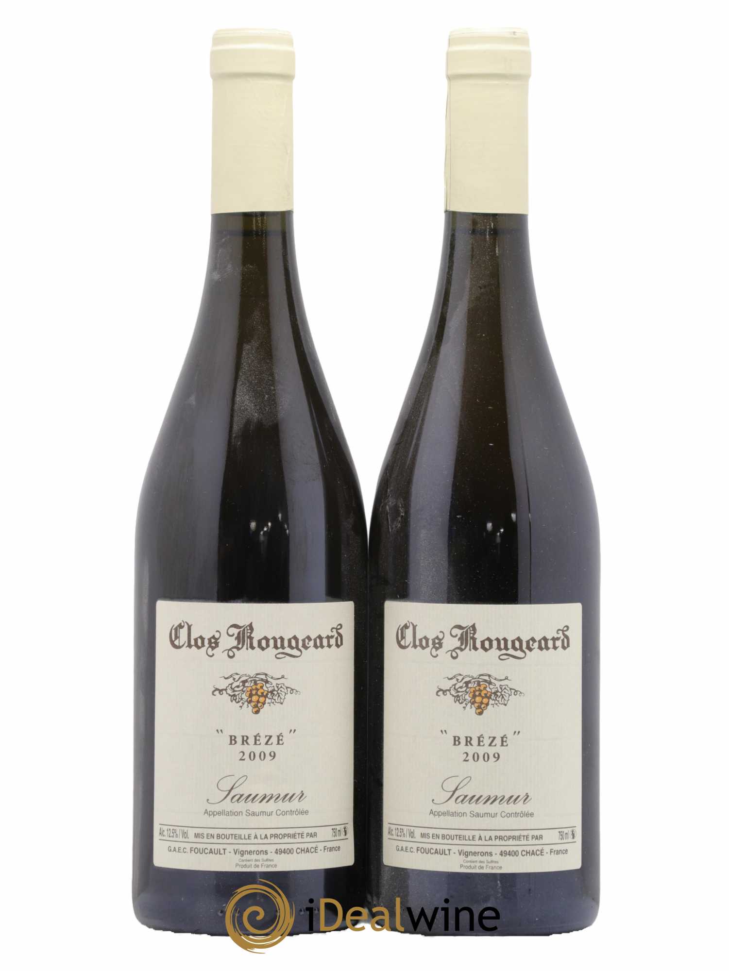 Saumur Brézé Clos Rougeard 2009 - Lot de 2 bouteilles - 0