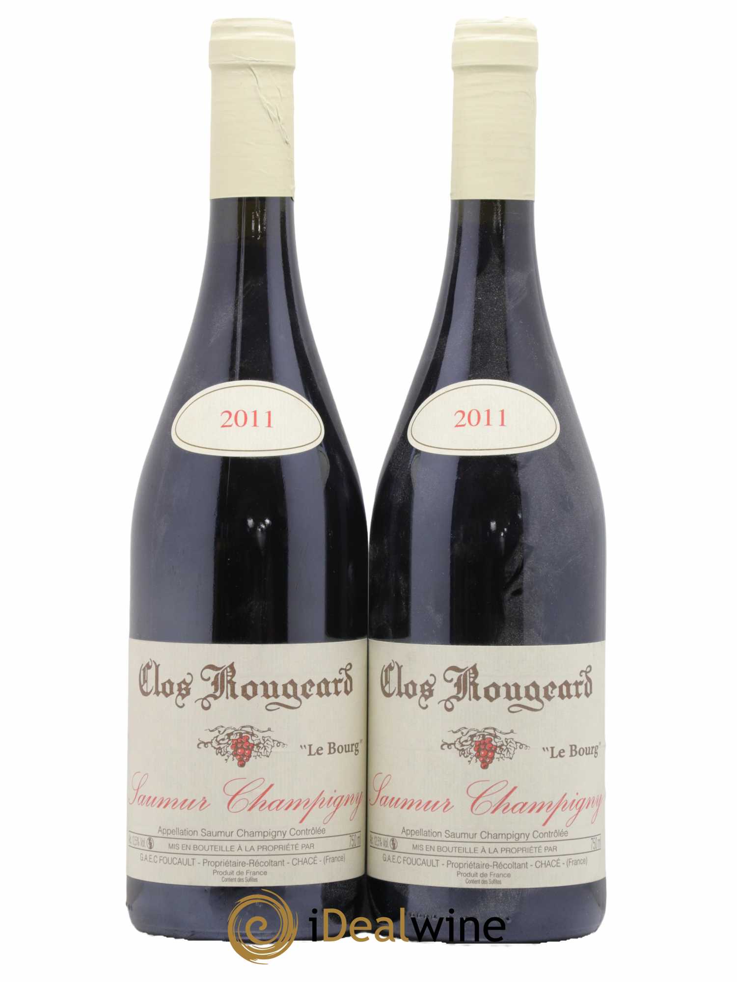 Saumur-Champigny Le Bourg Clos Rougeard 2011 - Lot de 2 bouteilles - 0