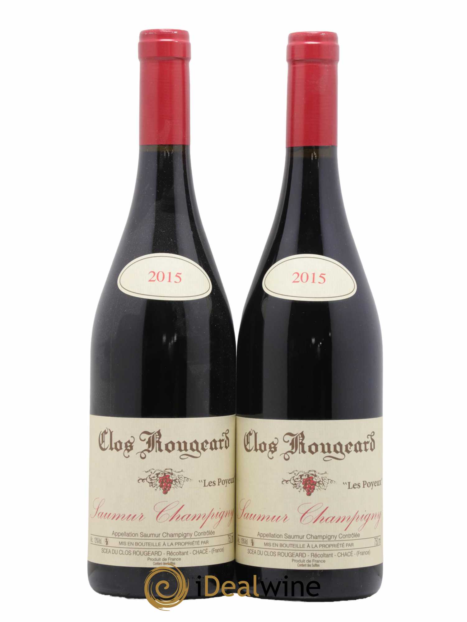 Saumur-Champigny Les Poyeux Clos Rougeard 2015 - Lot de 2 bouteilles - 0