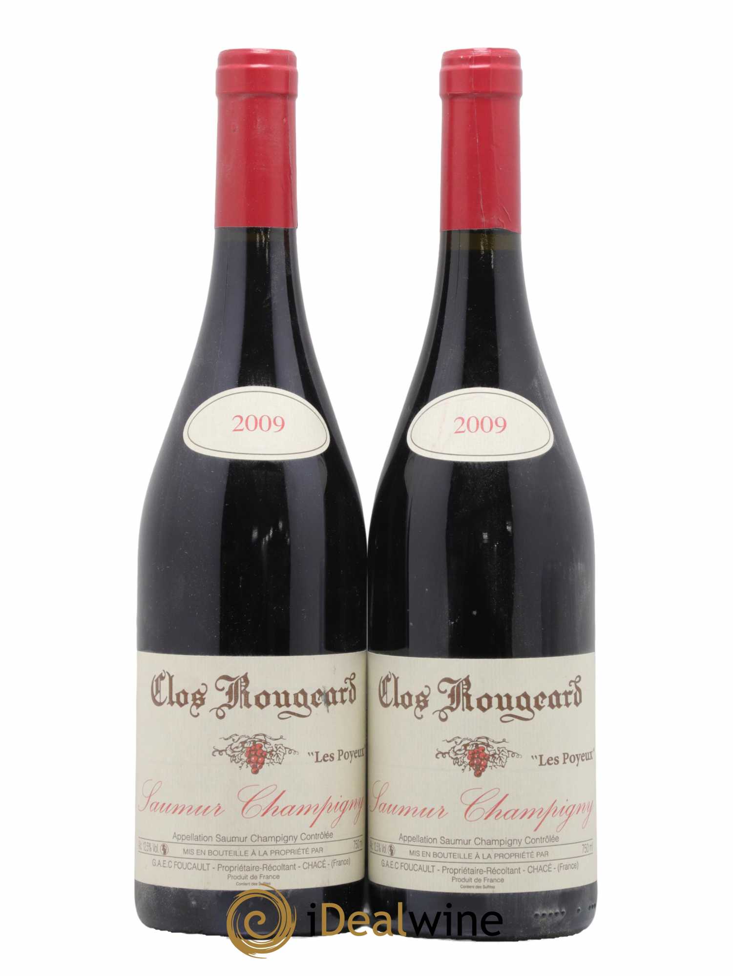 Saumur-Champigny Les Poyeux Clos Rougeard 2009 - Lot de 2 bouteilles - 0