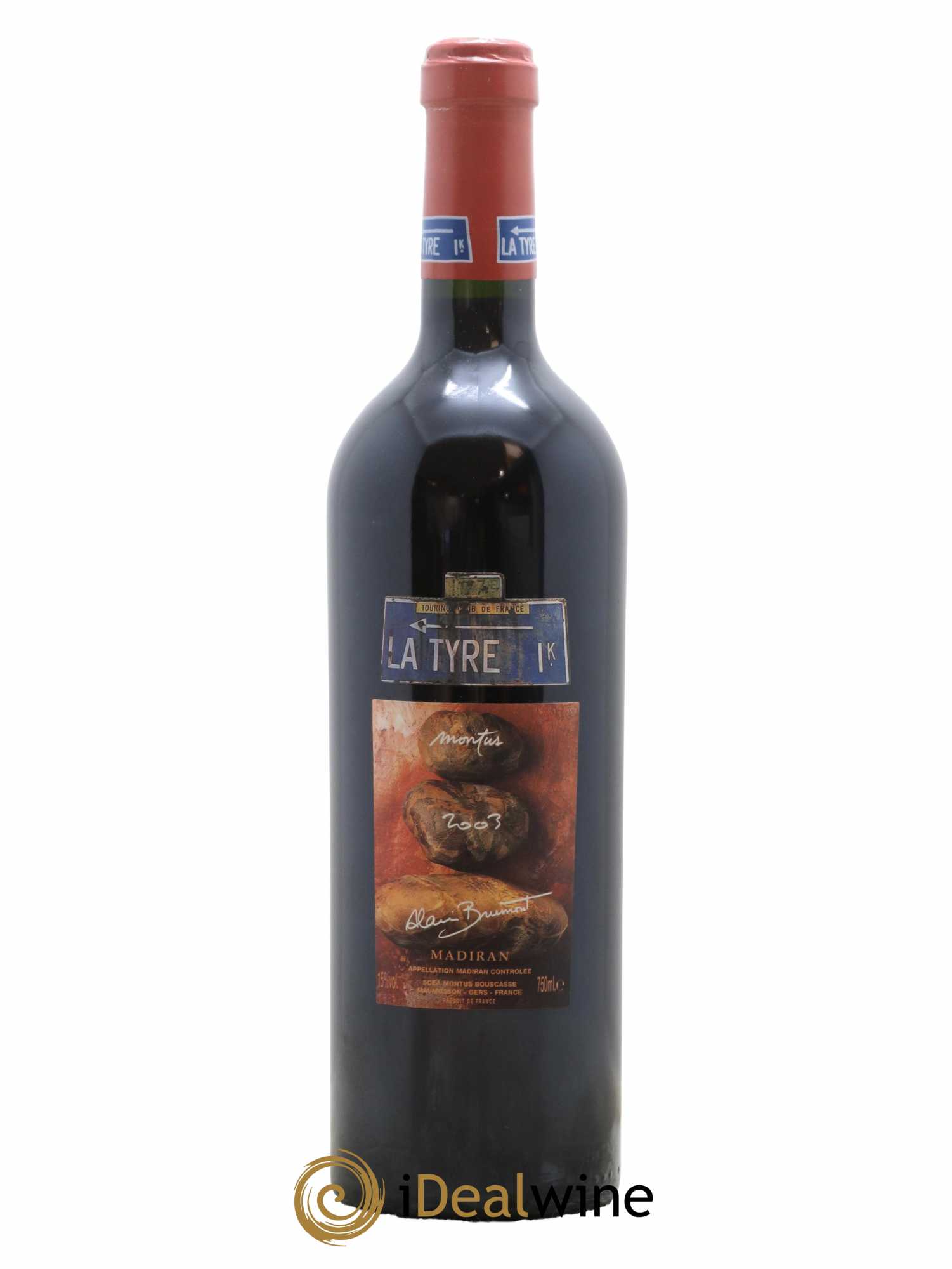 Madiran Château Montus-La Tyre Alain Brumont 2003 - Lot de 1 bouteille - 0