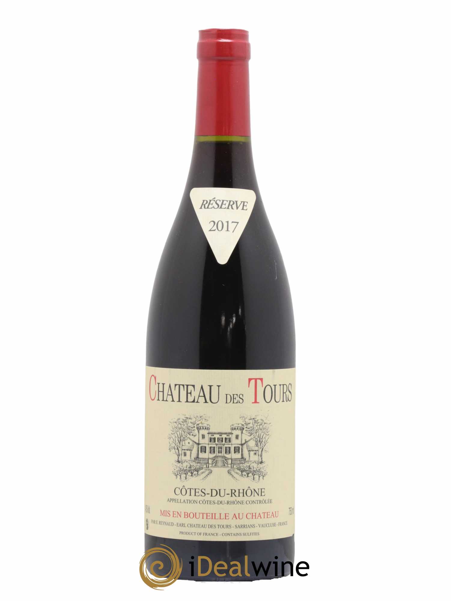 Côtes-du-Rhône Château des Tours Emmanuel Reynaud 2017 - Lot de 1 bouteille - 0