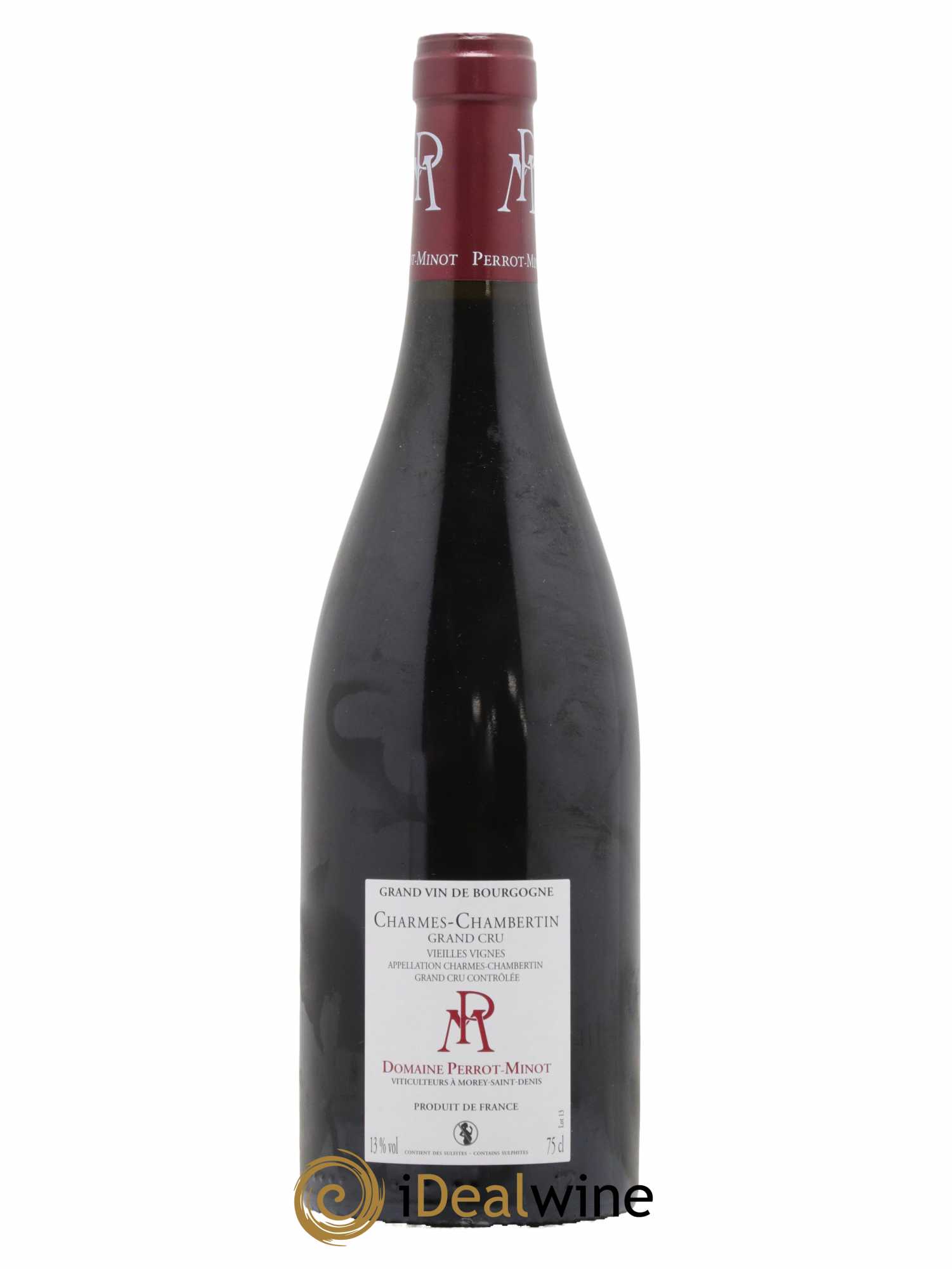 Charmes-Chambertin Grand Cru Vieilles Vignes Perrot-Minot  2018 - Lotto di 1 bottiglia - 1