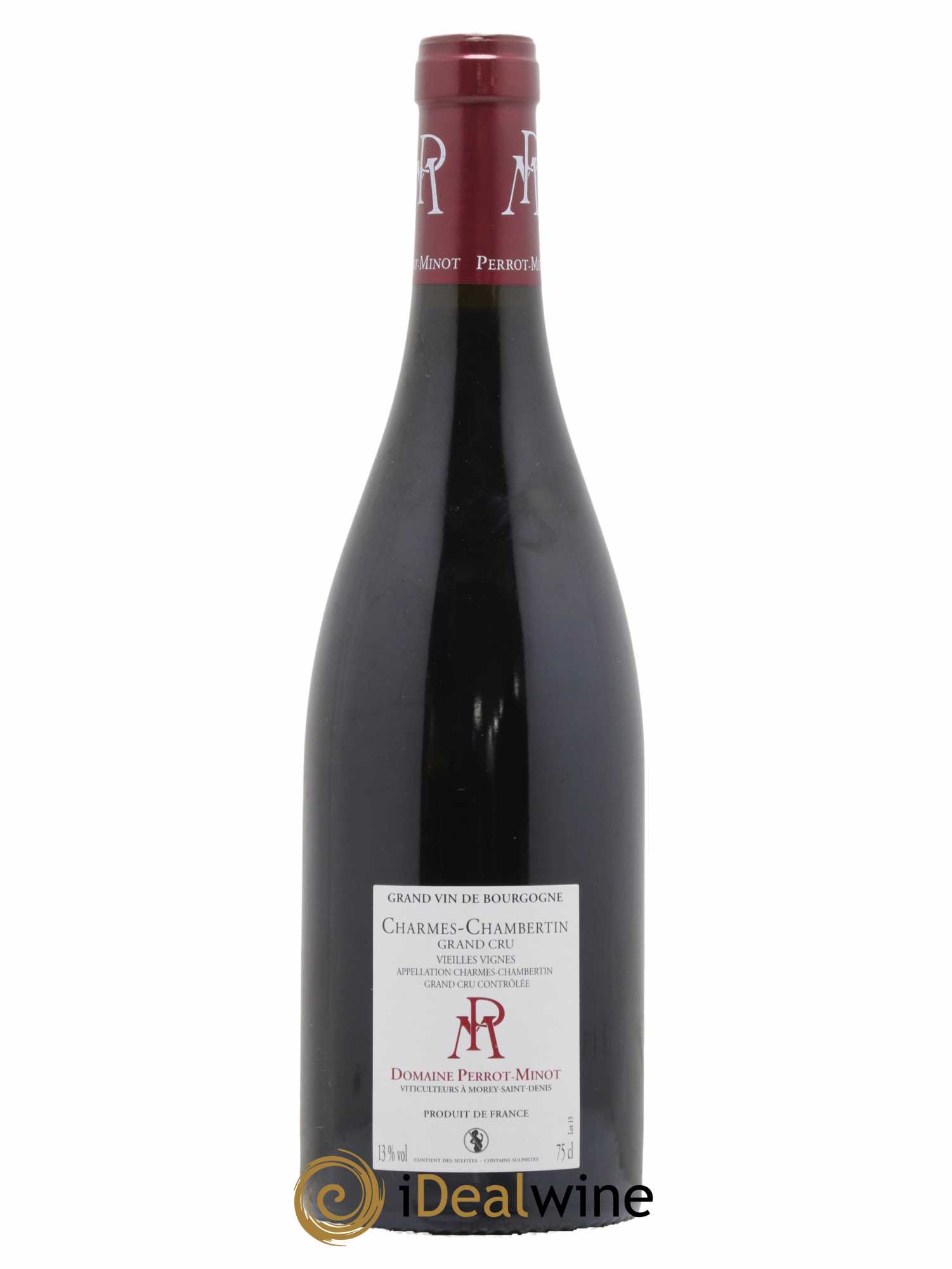 Charmes-Chambertin Grand Cru Vieilles Vignes Perrot-Minot  2018 - Lotto di 1 bottiglia - 1