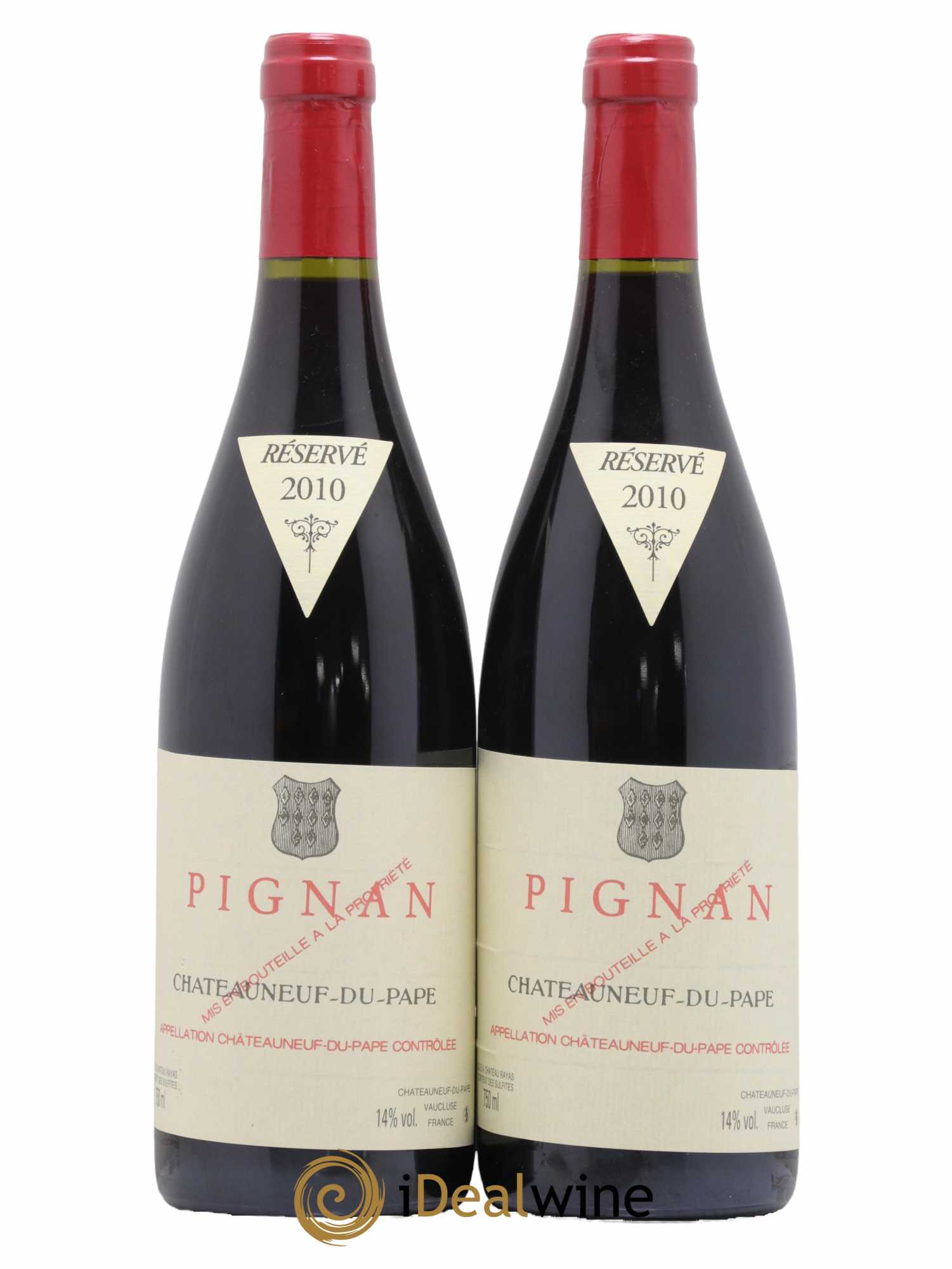 Châteauneuf-du-Pape Pignan Emmanuel Reynaud 2010 - Lot de 2 bouteilles - 0