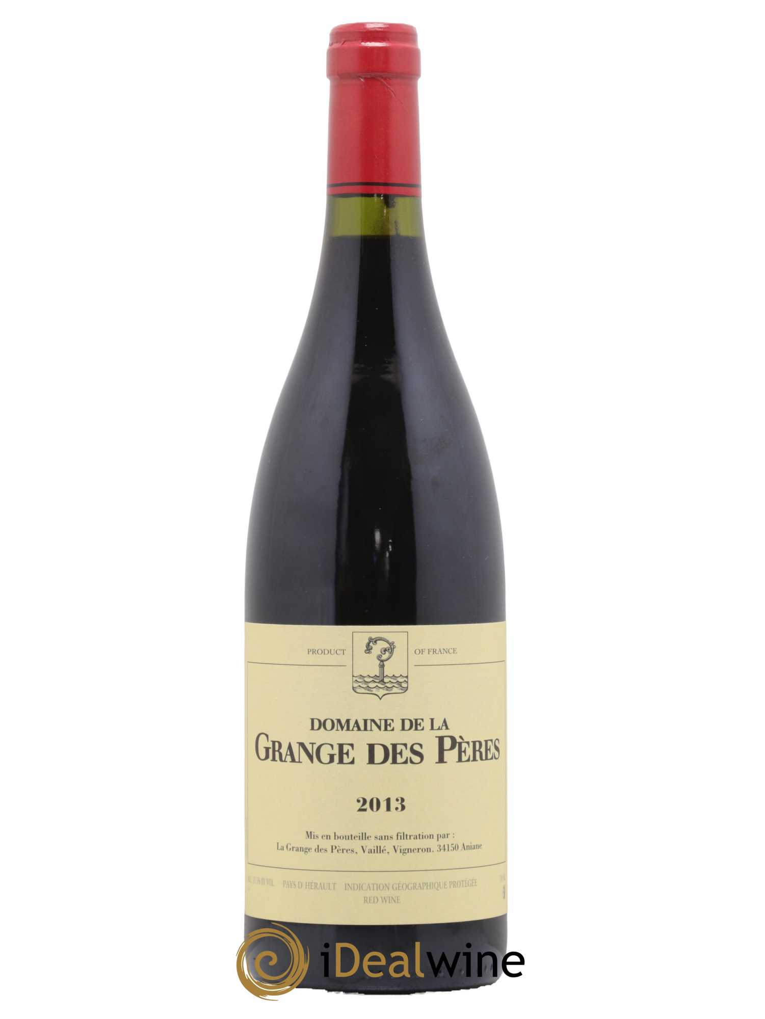 Pays d'Hérault Grange des Pères Laurent Vaillé 2013 - Lot de 1 bouteille - 0