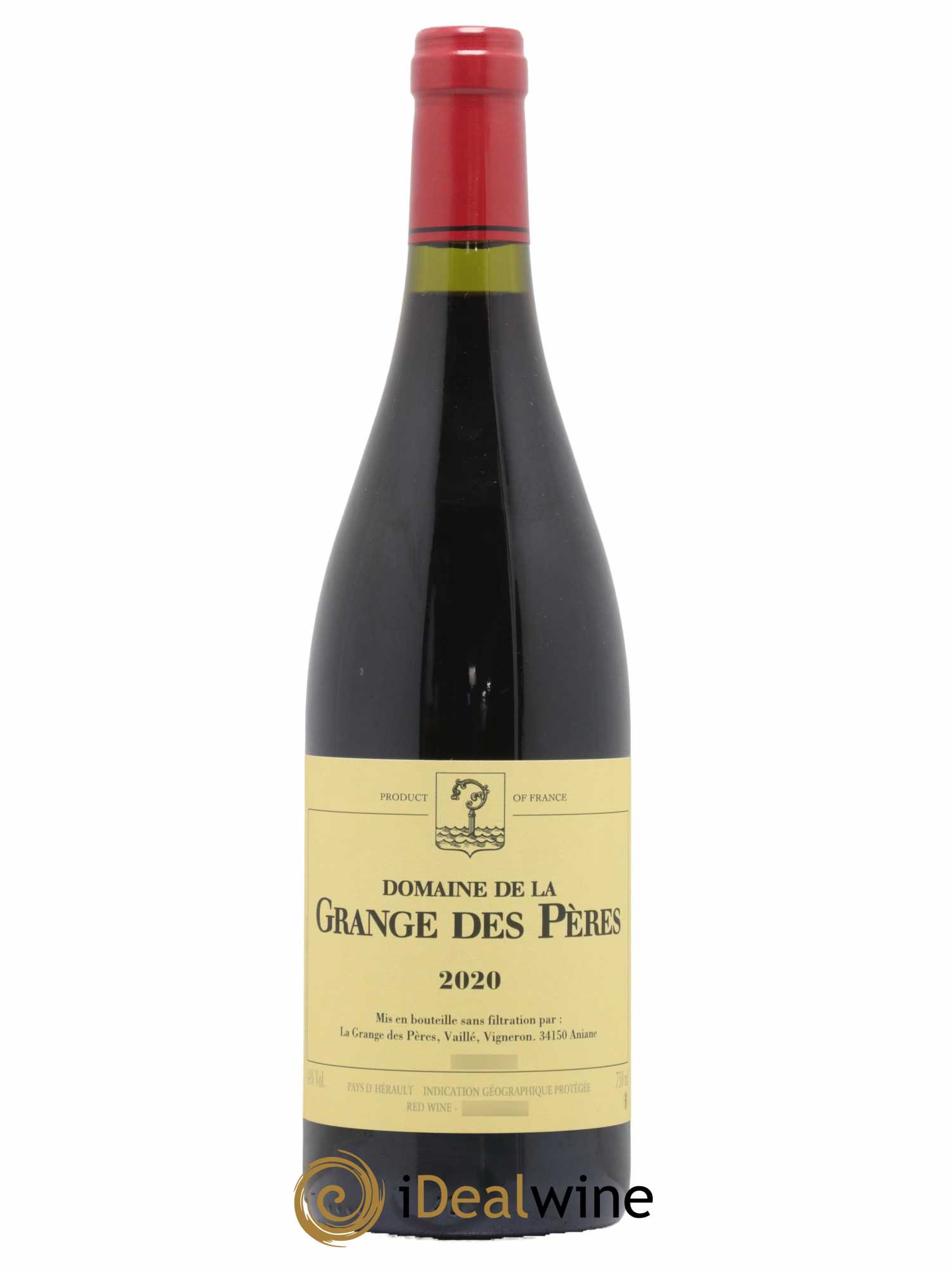 Pays d'Hérault Grange des Pères Laurent Vaillé 2020 - Lot de 1 bouteille - 0