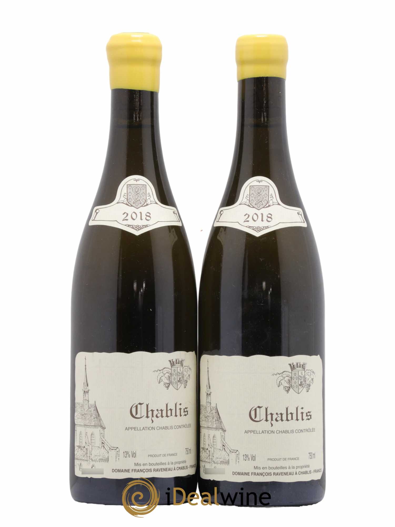 Chablis Raveneau (Domaine) 2018 - Lot de 2 bouteilles - 0