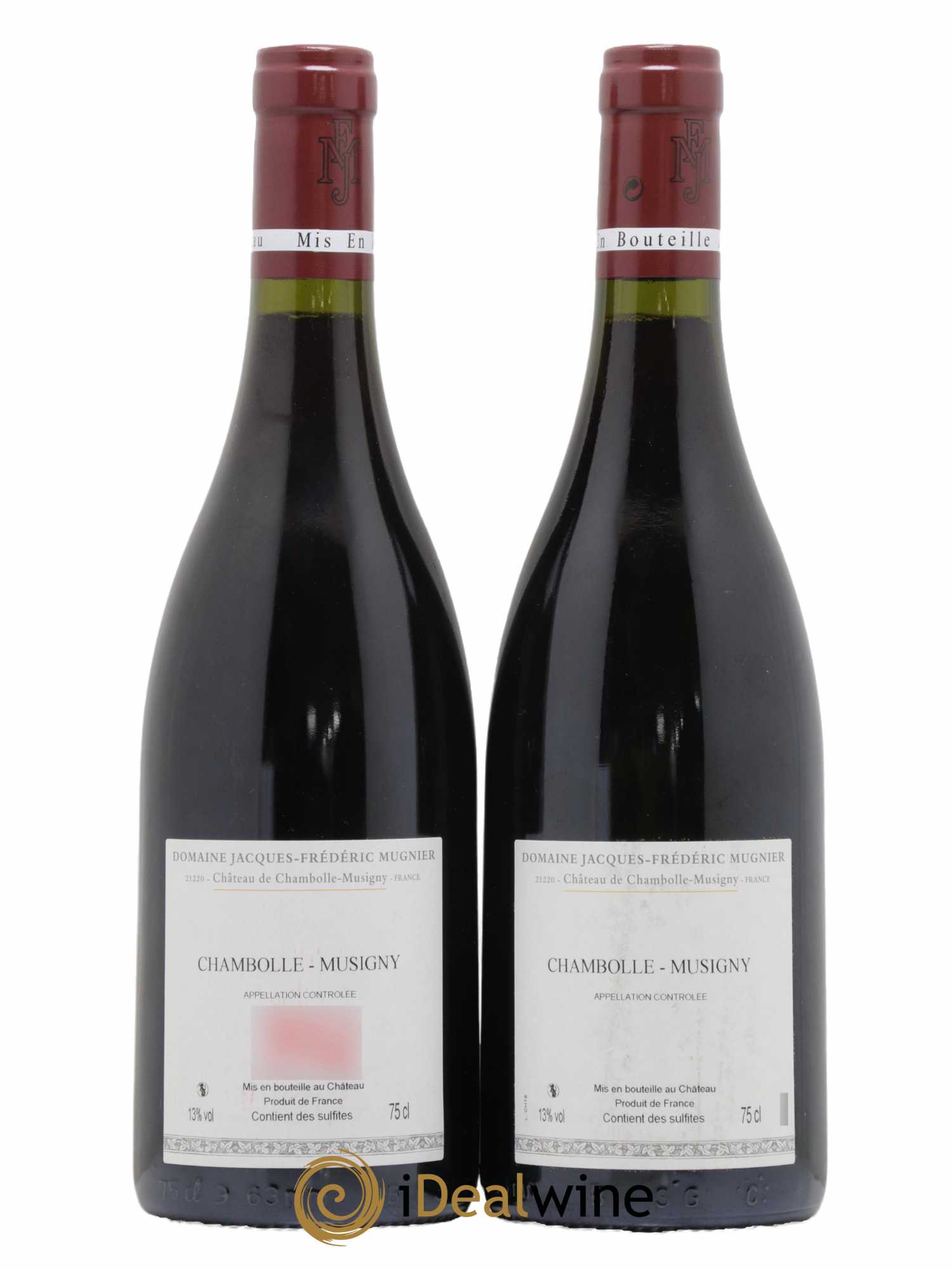 Chambolle-Musigny Jacques-Frédéric Mugnier 2018 - Lot de 2 bouteilles - 1