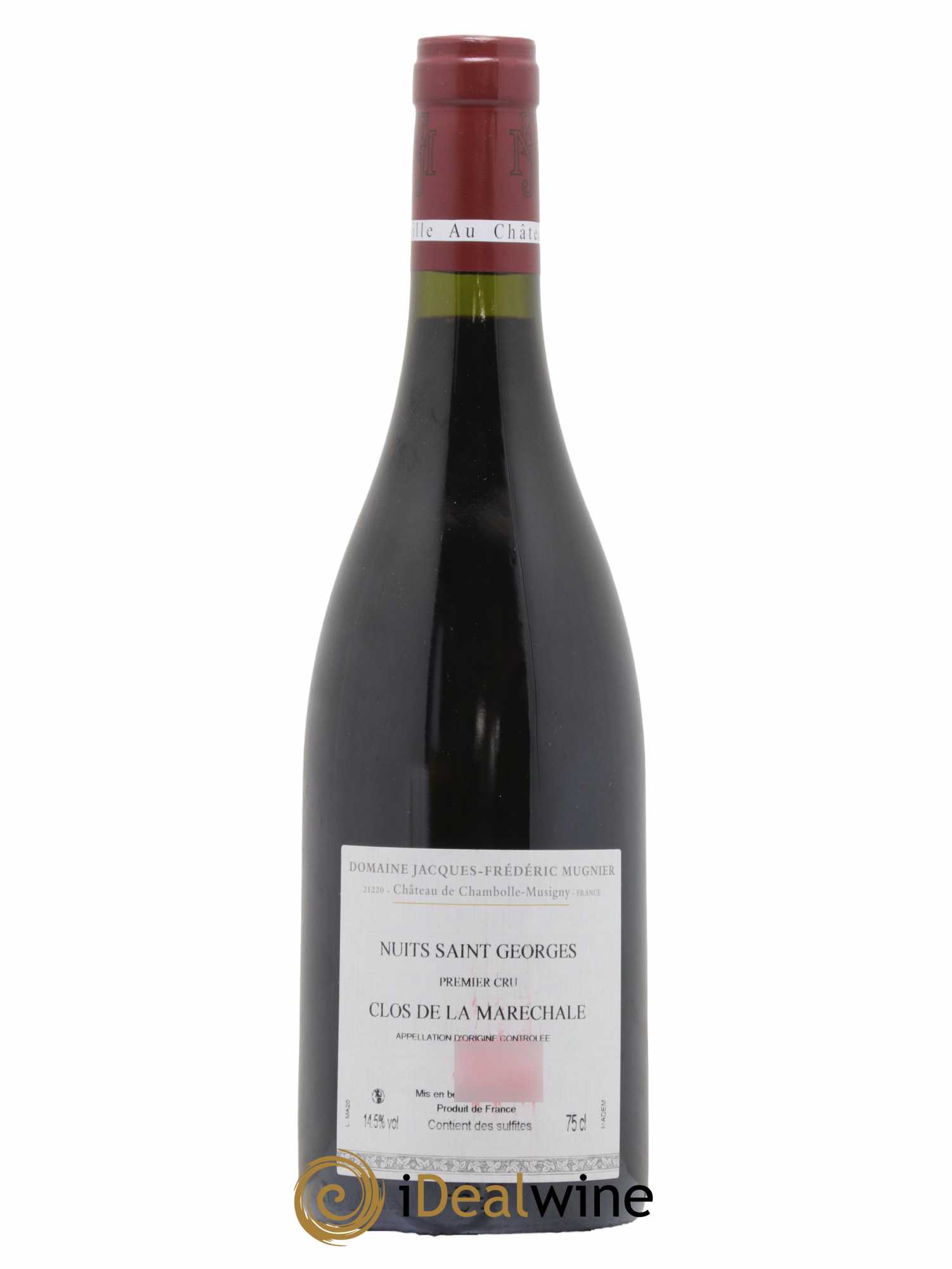 Nuits-Saint-Georges 1er Cru Clos de La Maréchale Jacques-Frédéric Mugnier 2020 - Lot de 1 bouteille - 1