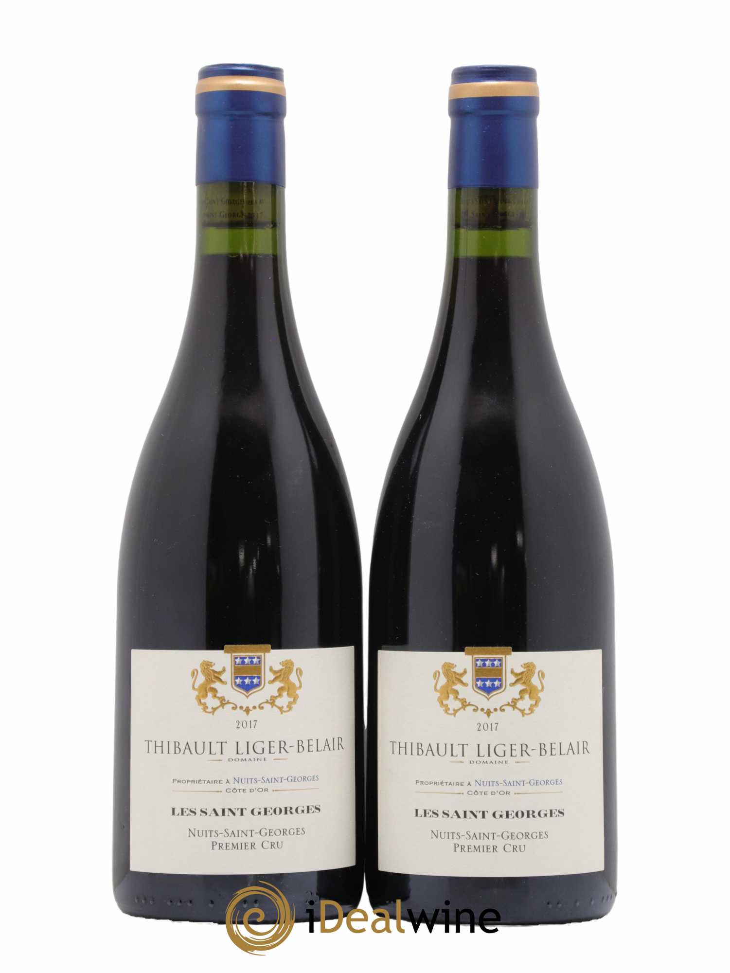 Nuits-Saint-Georges 1er Cru Les Saint-Georges Thibault Liger-Belair 2017 - Lot de 2 bouteilles - 0